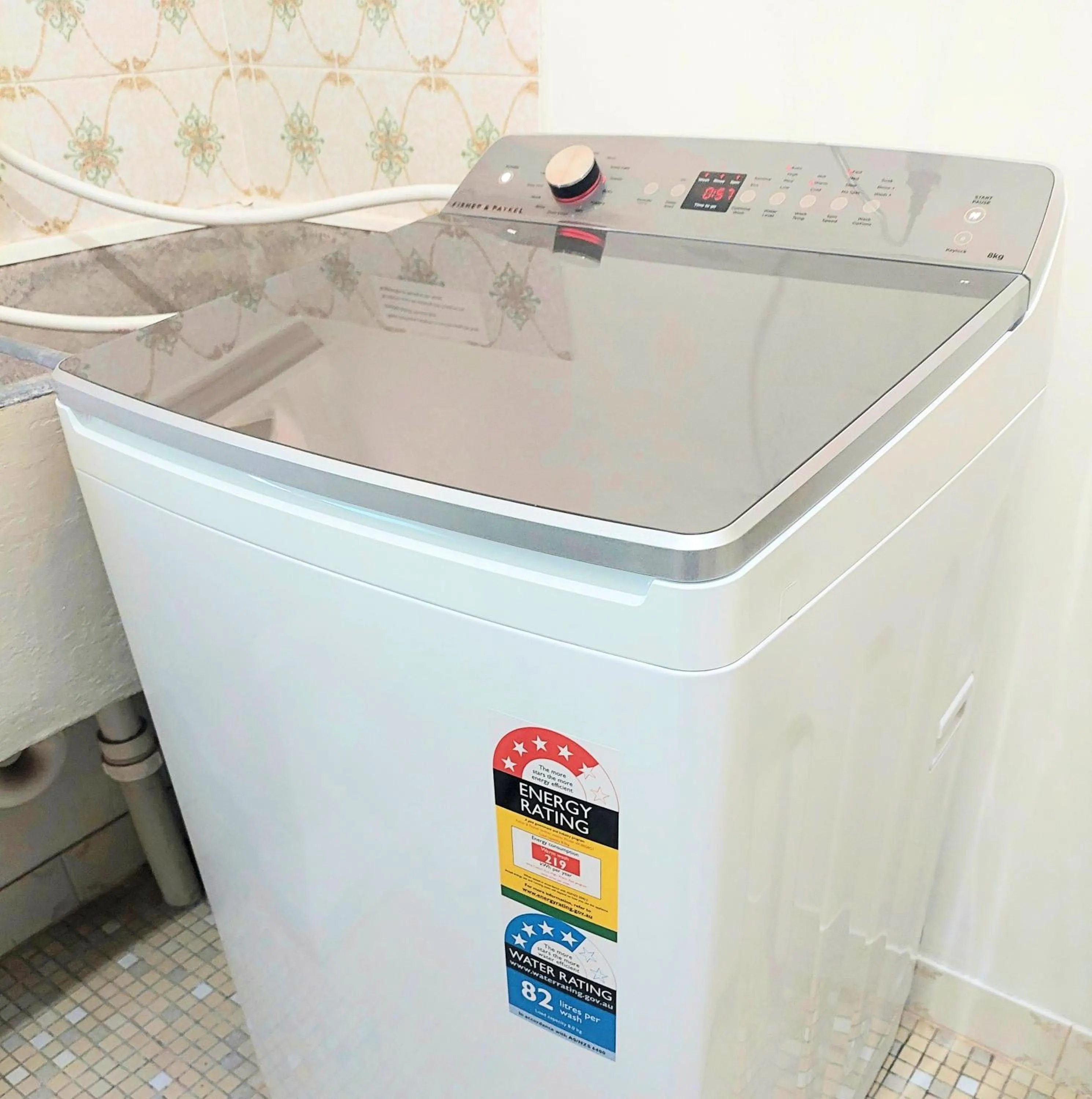 laundry in Capon Cottage