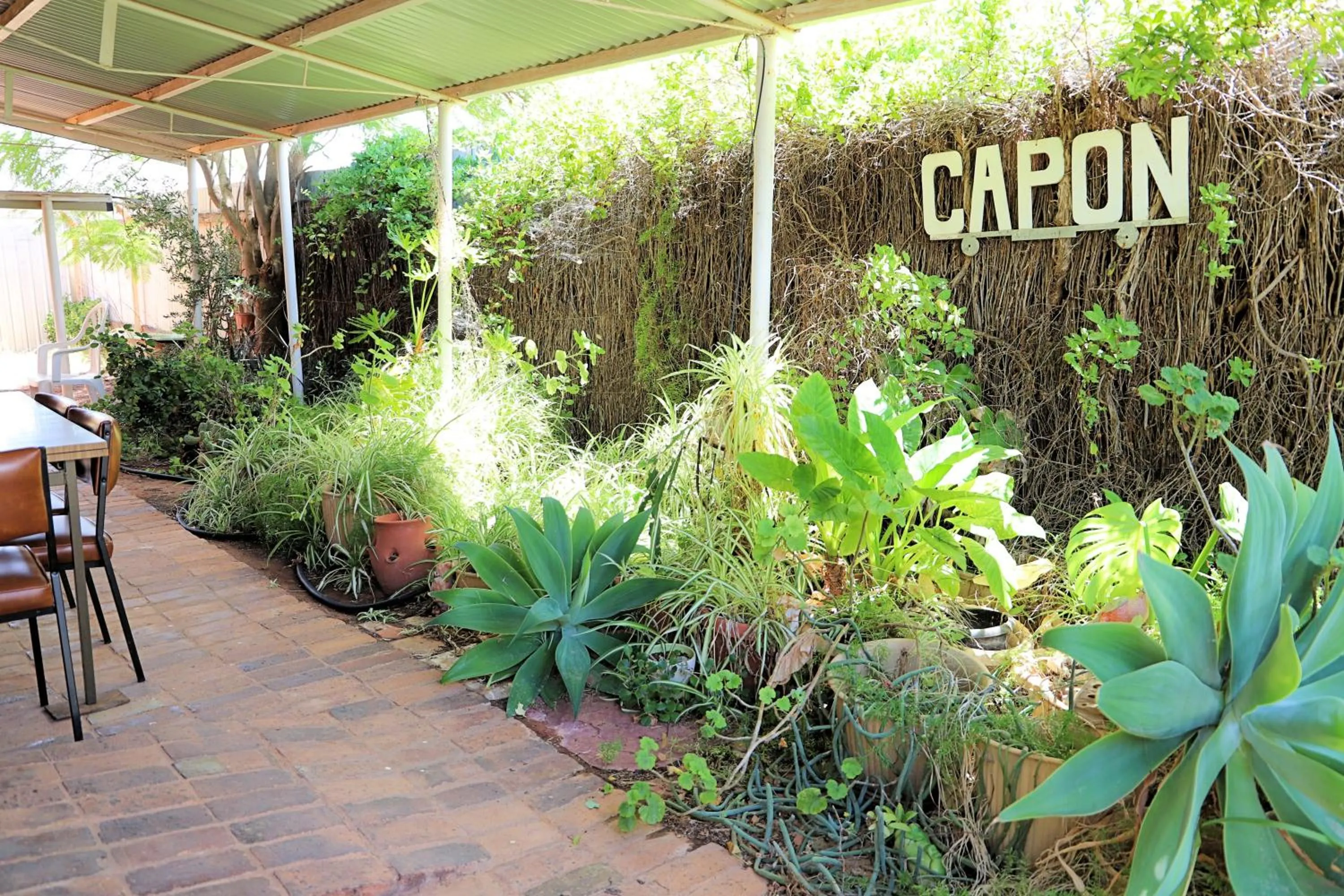 Patio in Capon Cottage