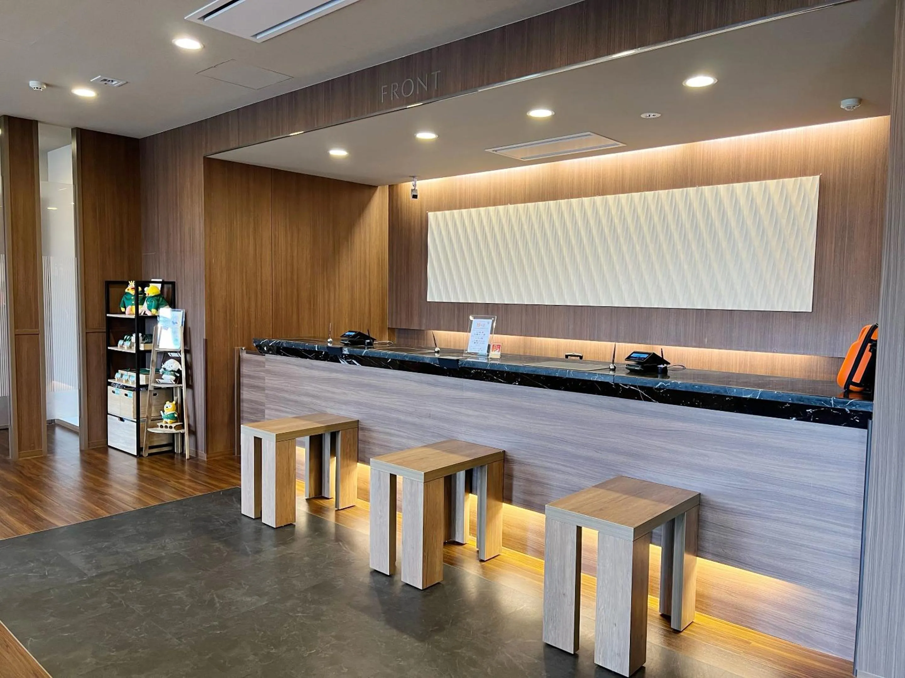 Lobby or reception in Hotel Route Inn Hitachinaka