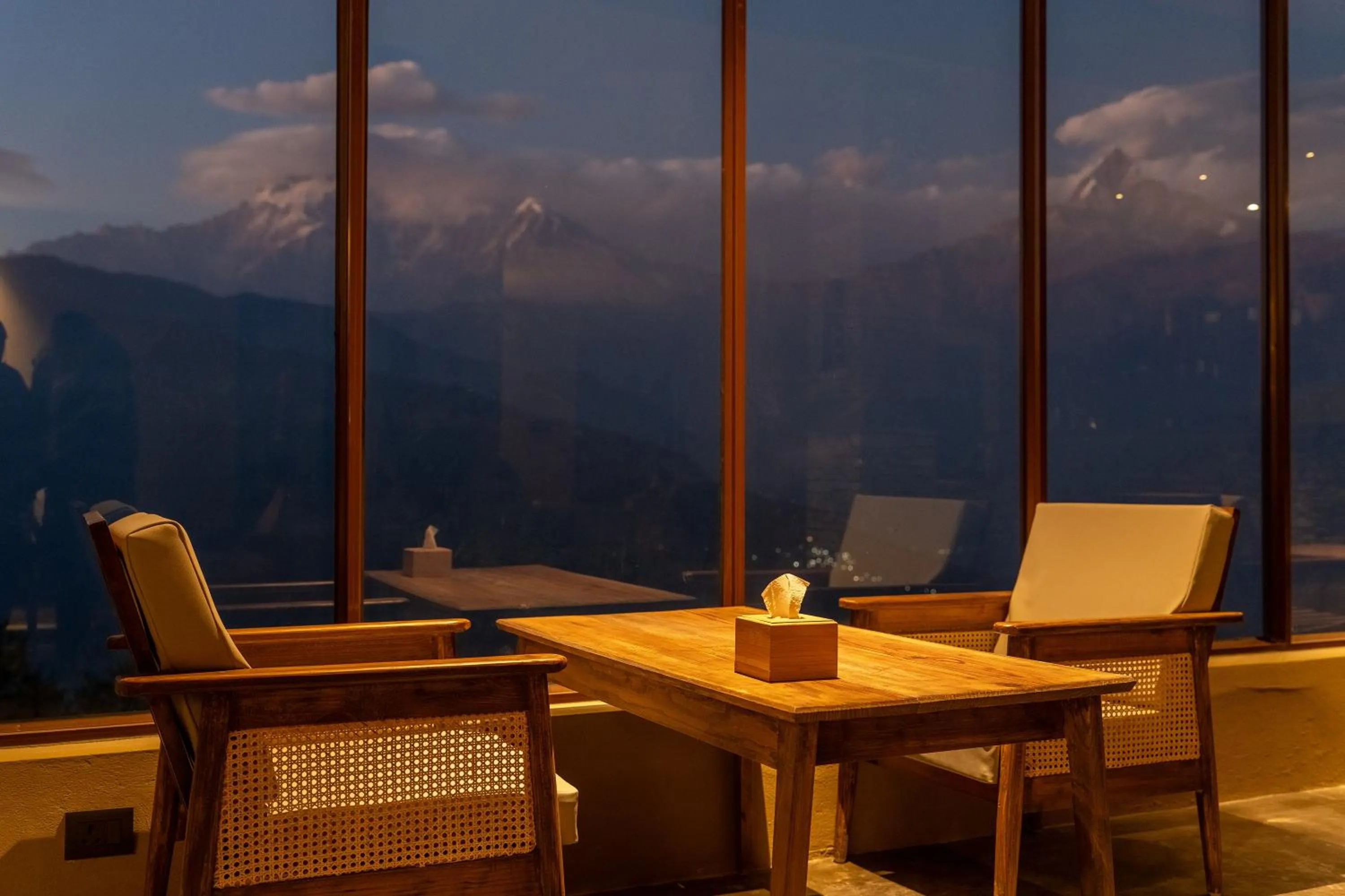 Restaurant/places to eat in Nana Mountain Resort Mt Annapurna View