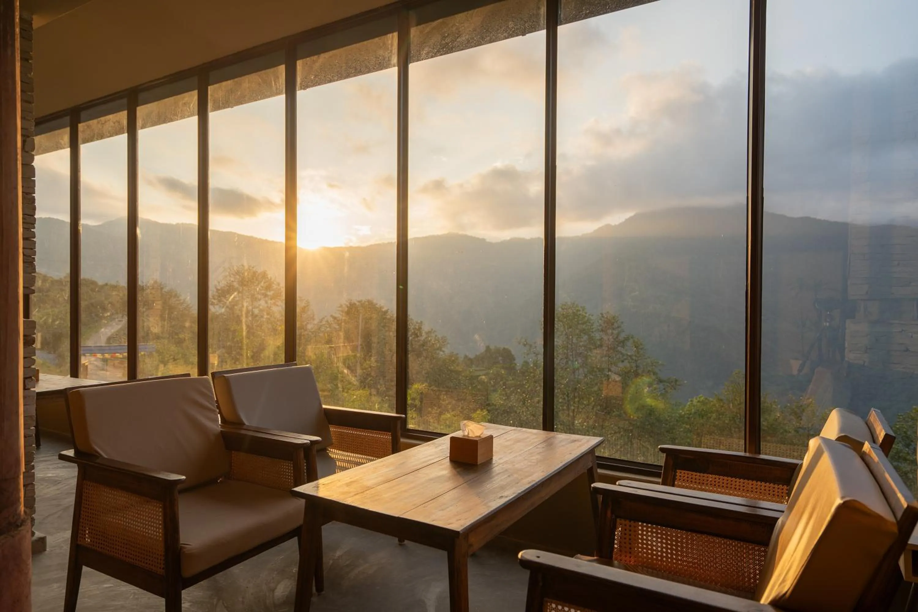 Mountain view in Nana Mountain Resort Mt Annapurna View