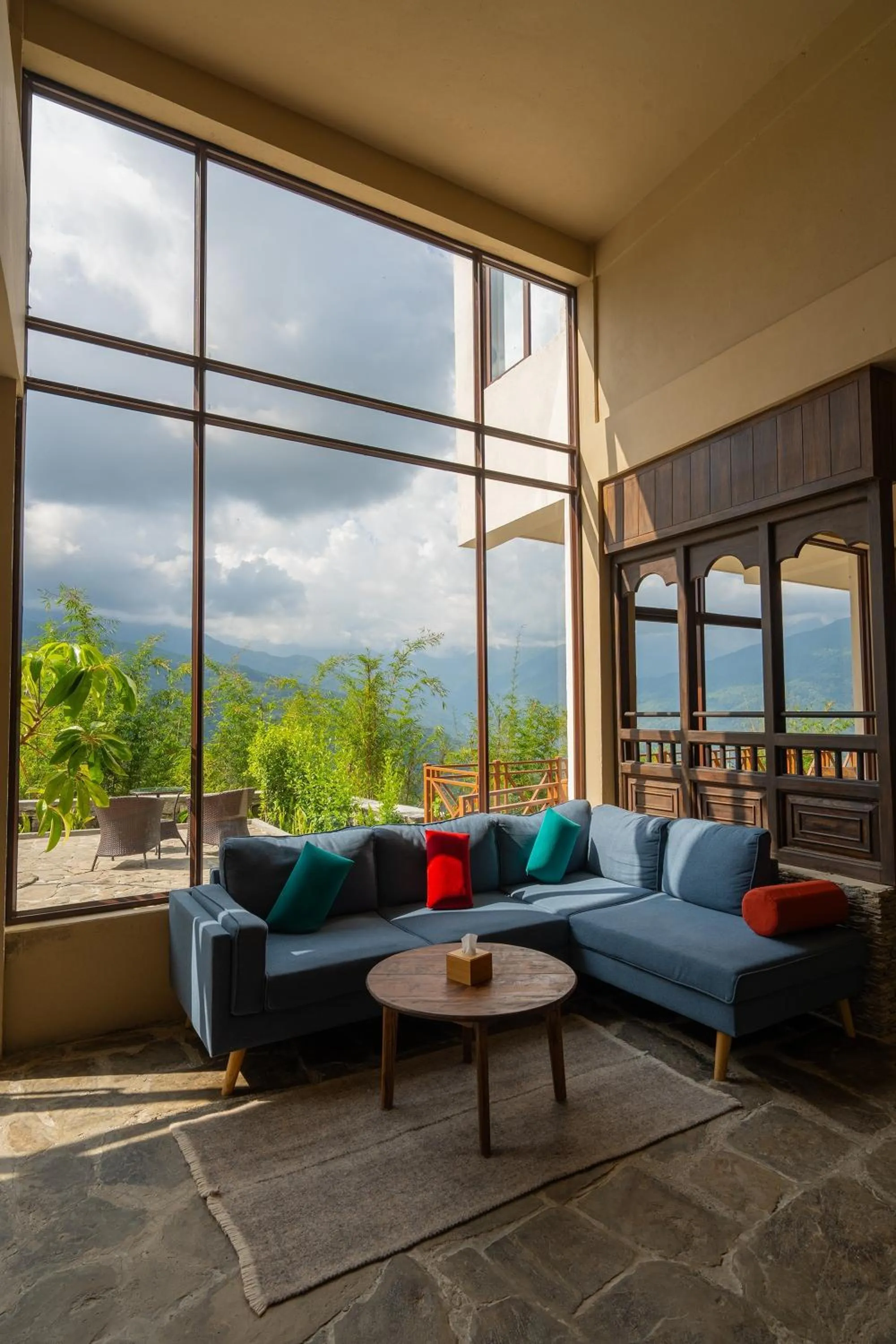 Balcony/Terrace in Nana Mountain Resort Mt Annapurna View