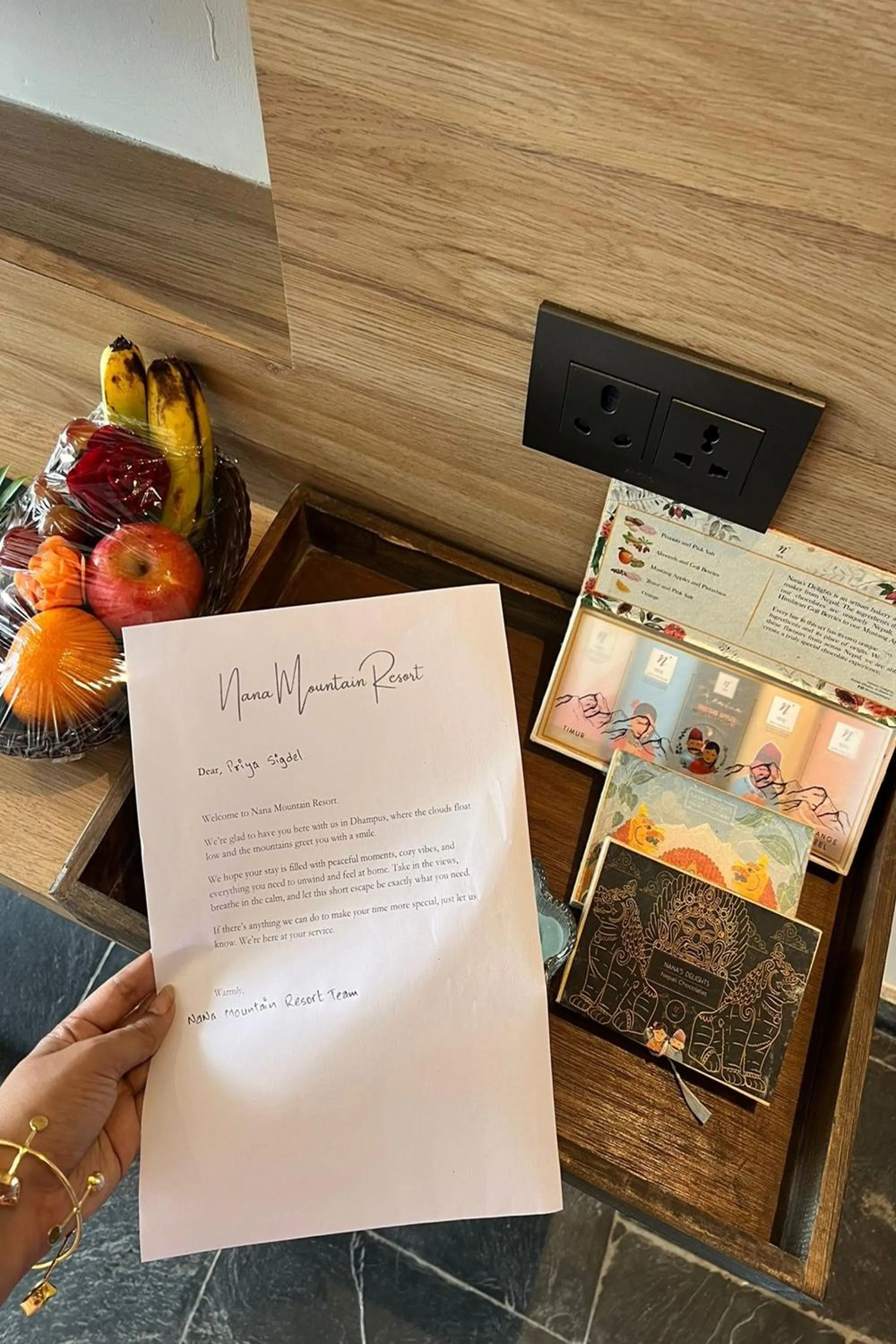 Decorative detail in Nana Mountain Resort Mt Annapurna View