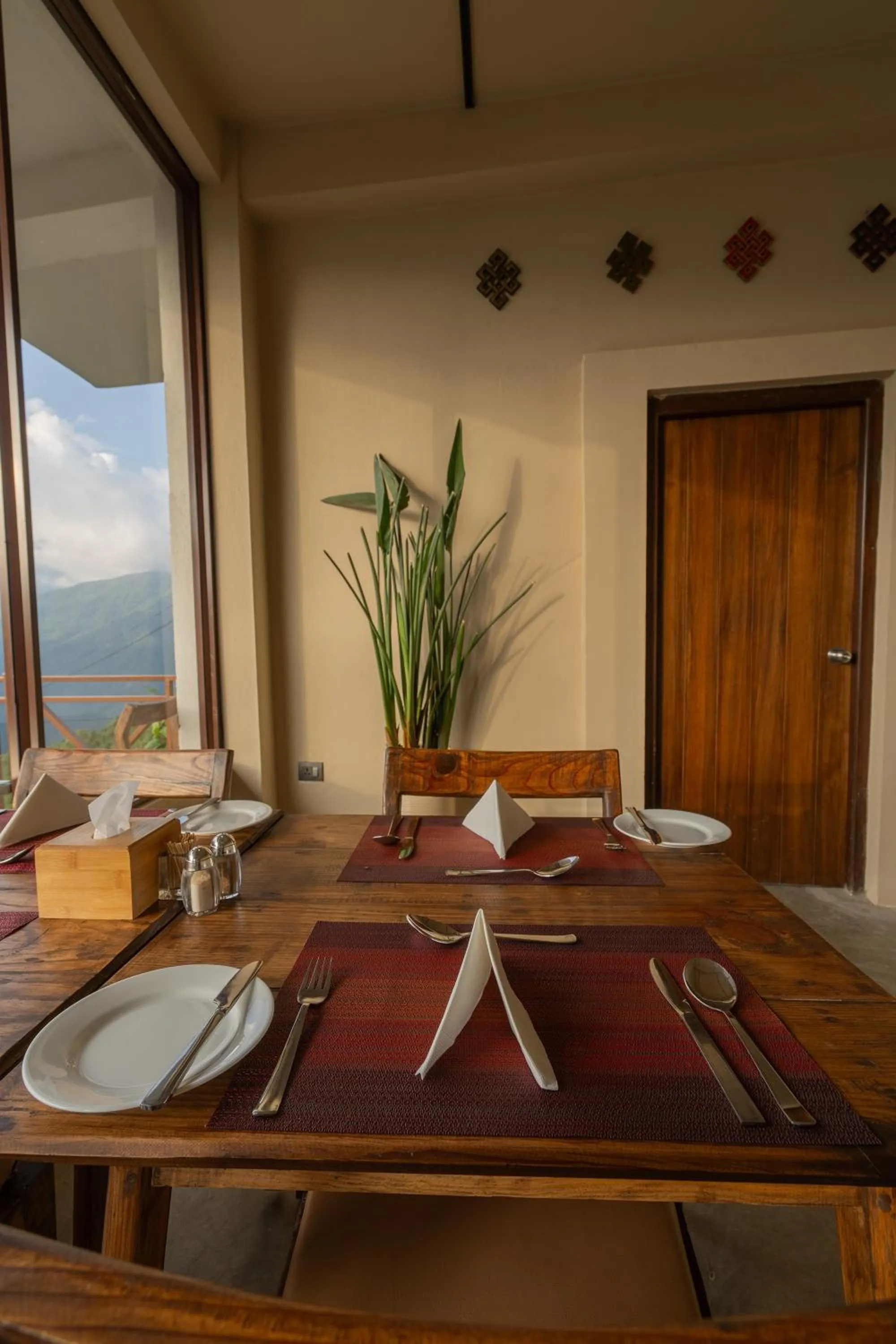 Dining area in Nana Mountain Resort Mt Annapurna View