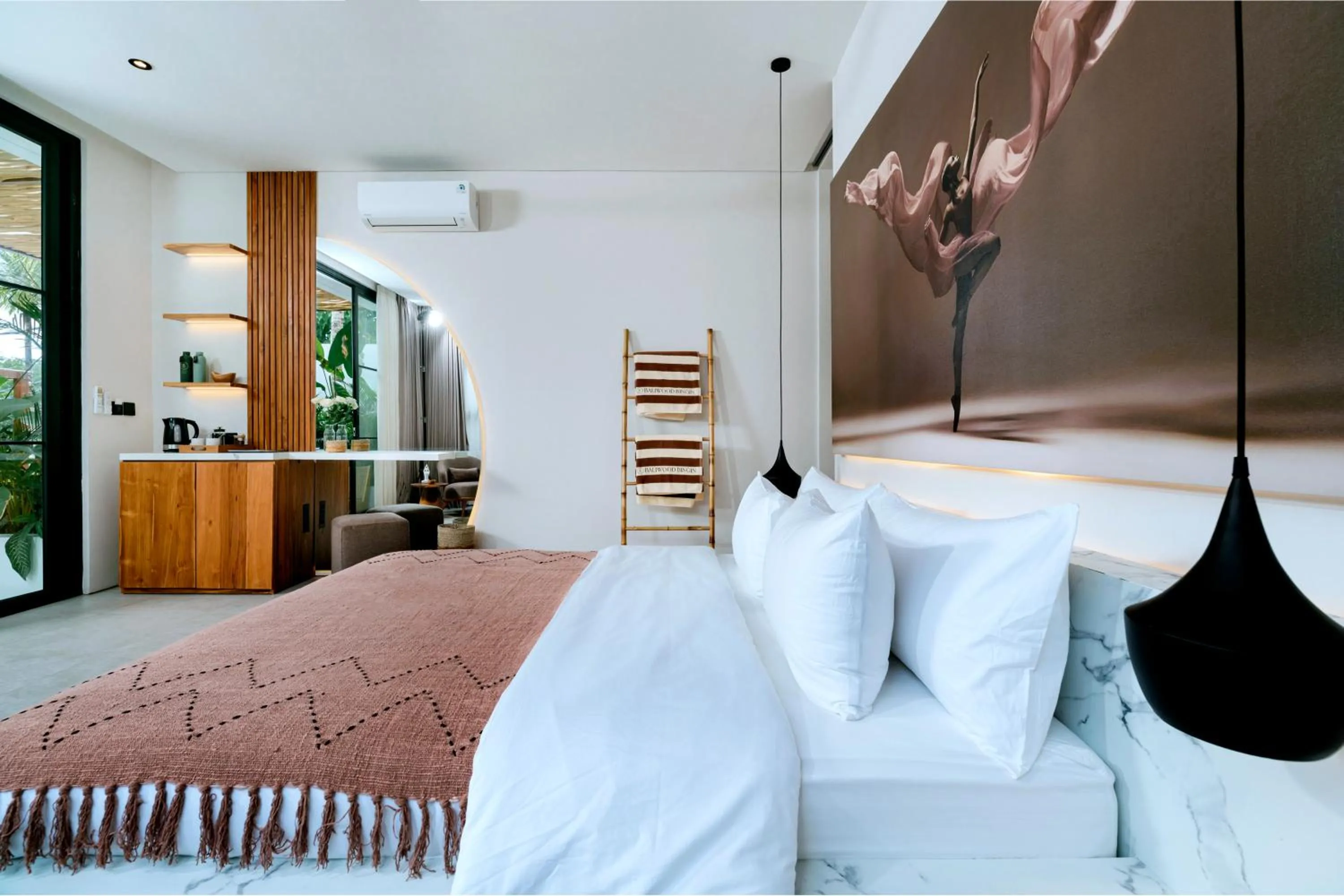 Bedroom, Bed in Baliwood Bingin