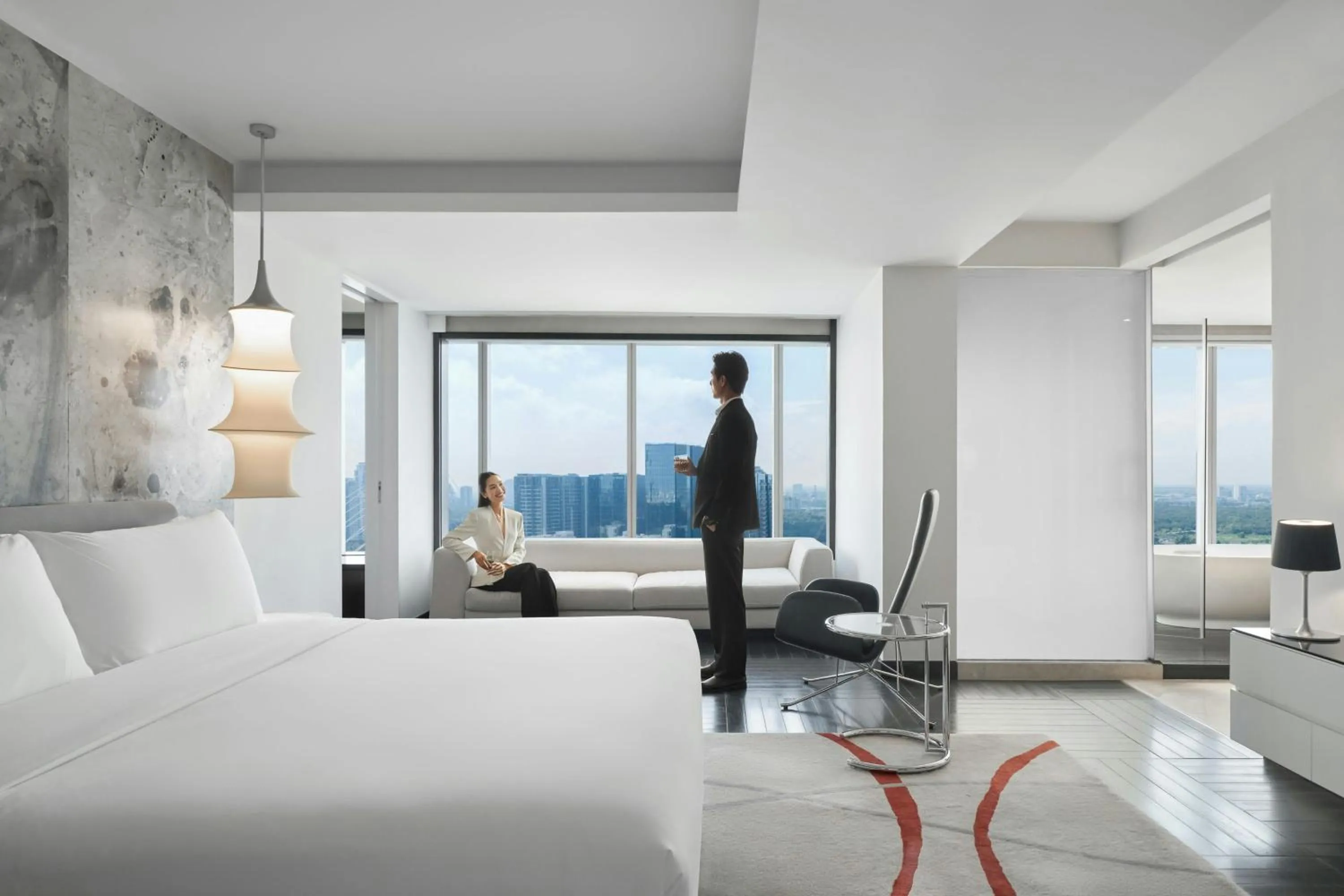 Bedroom, Bed in Le Meridien Saigon