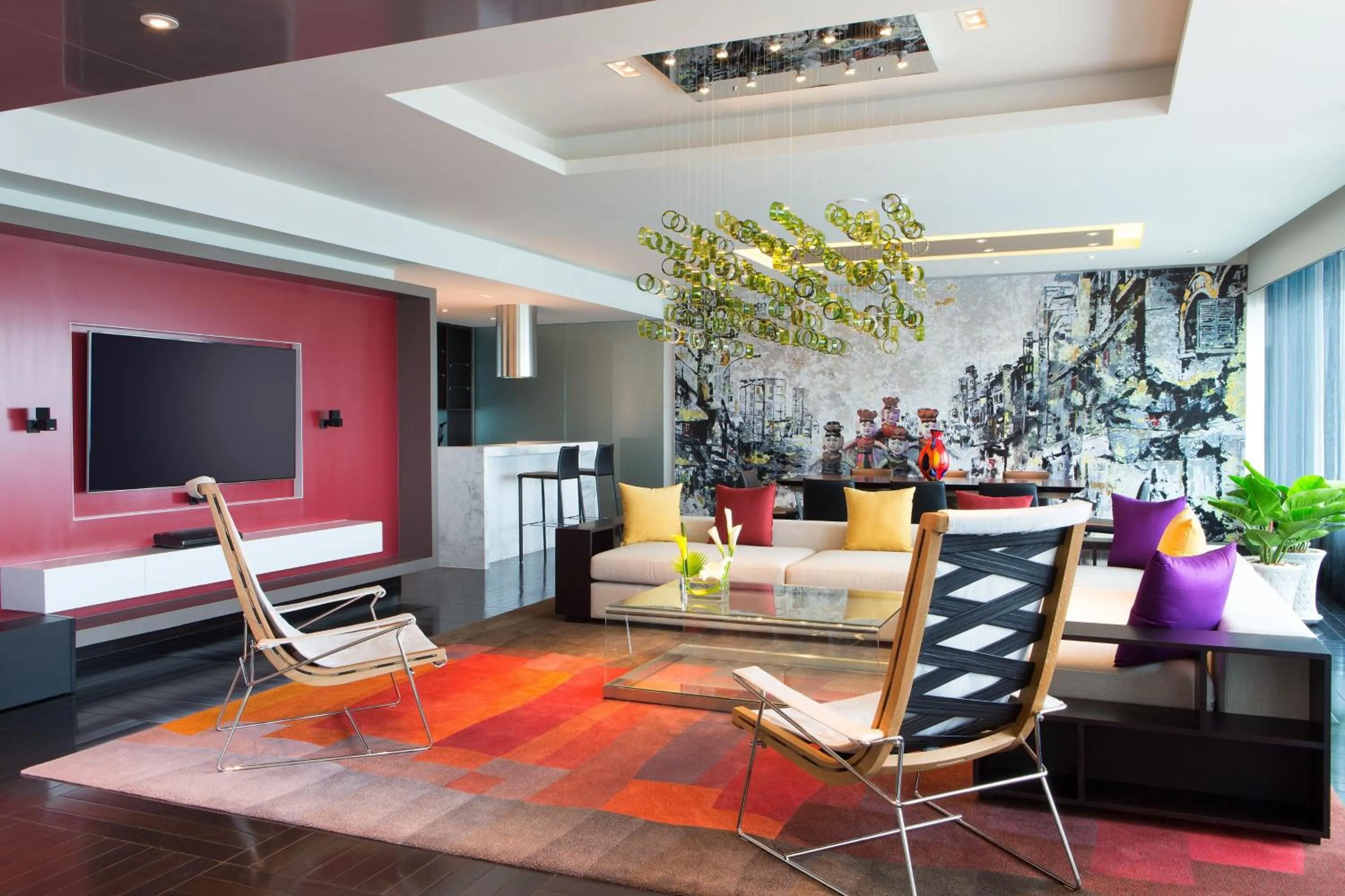 Living room in Le Meridien Saigon