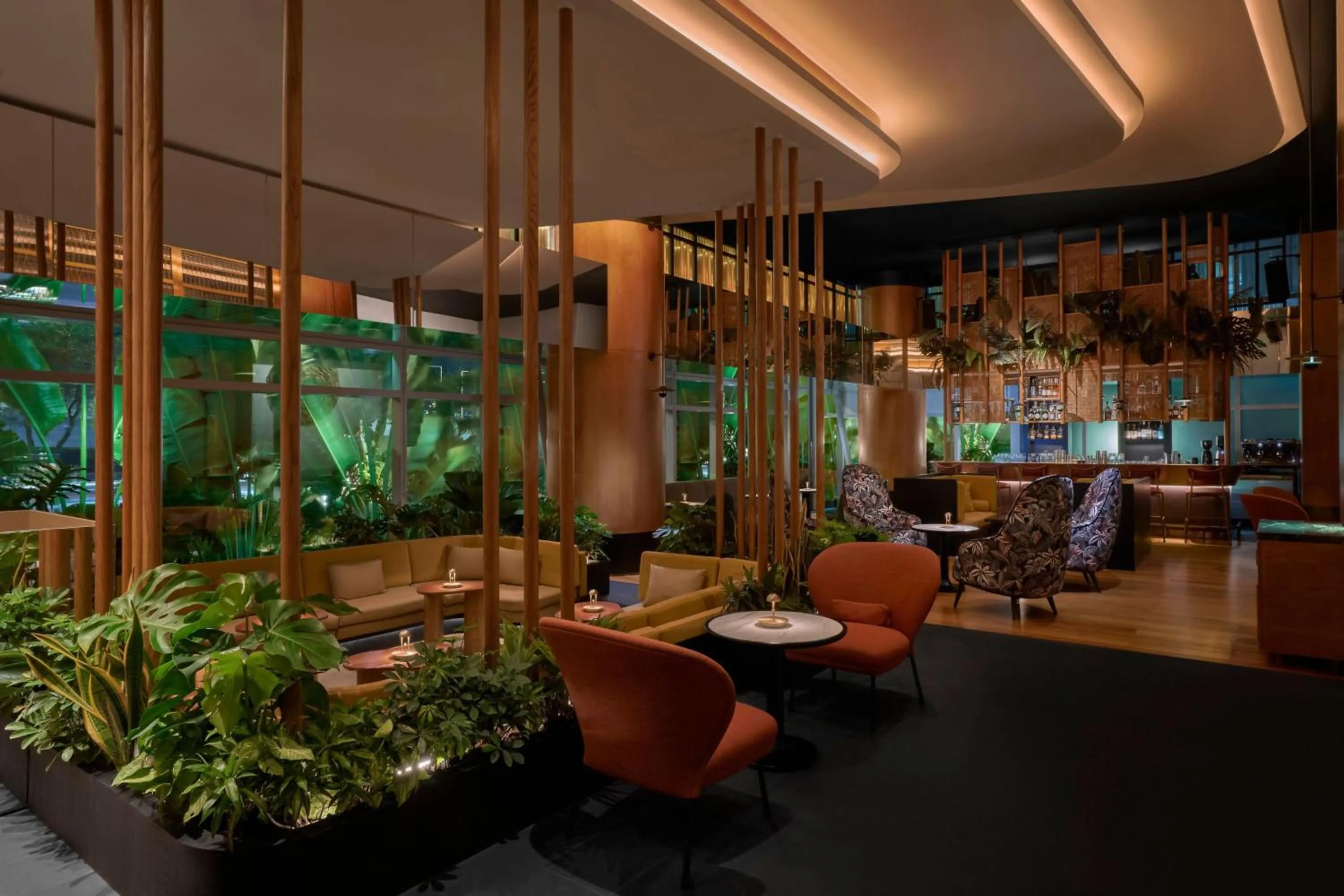 Lounge or bar in Le Meridien Saigon
