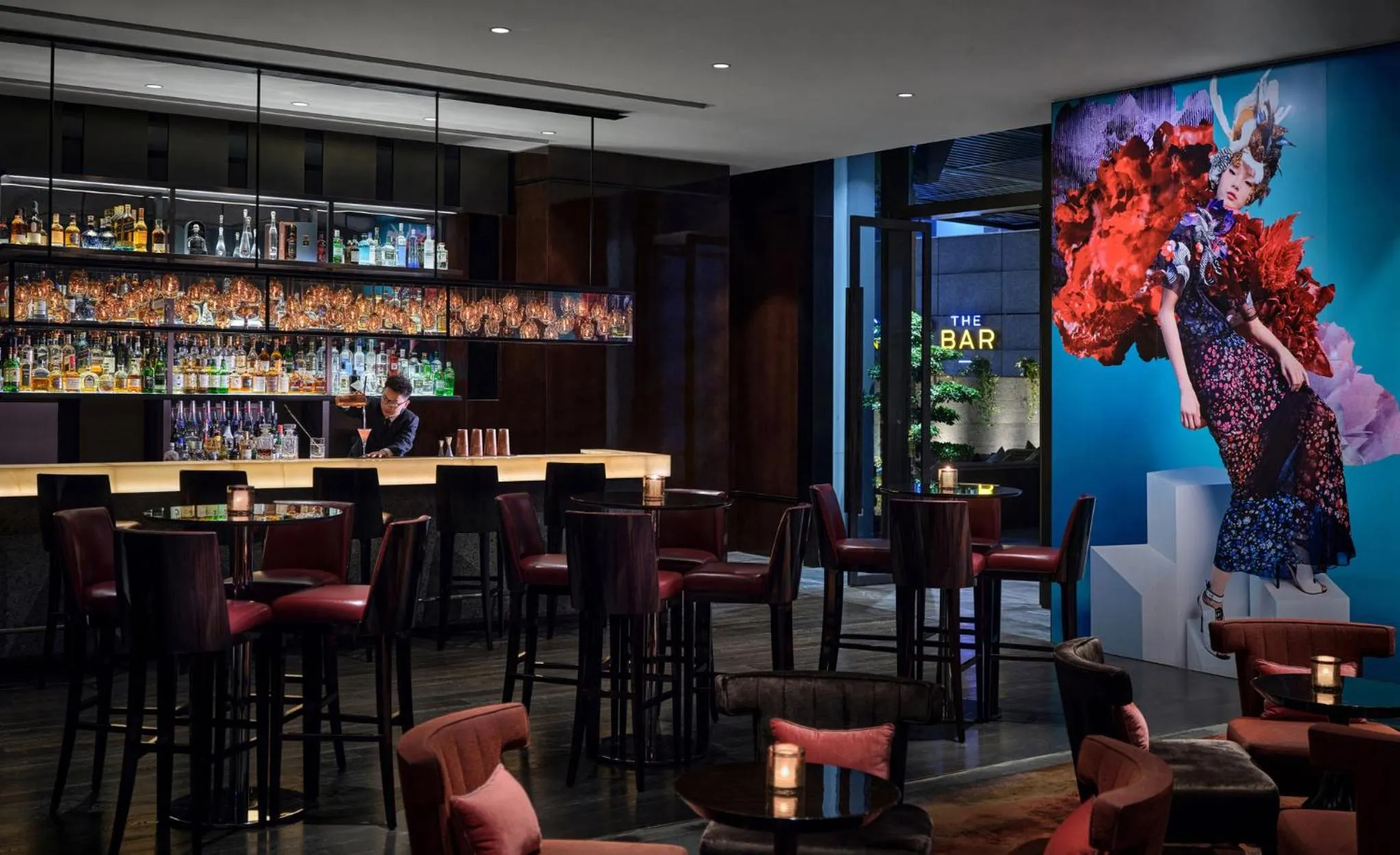 Library in Niccolo Chengdu