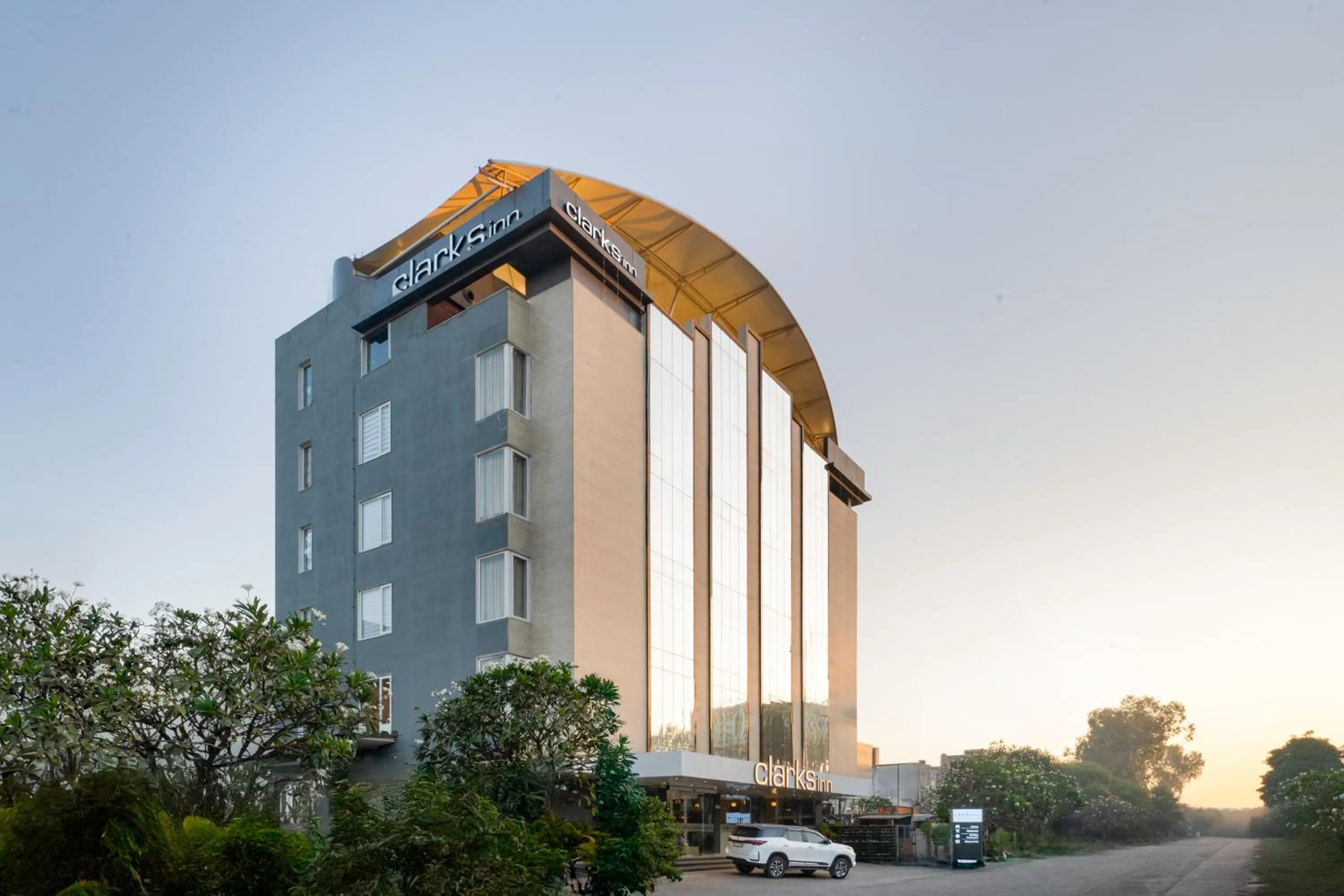 Facade/entrance in Clarks Inn Indore