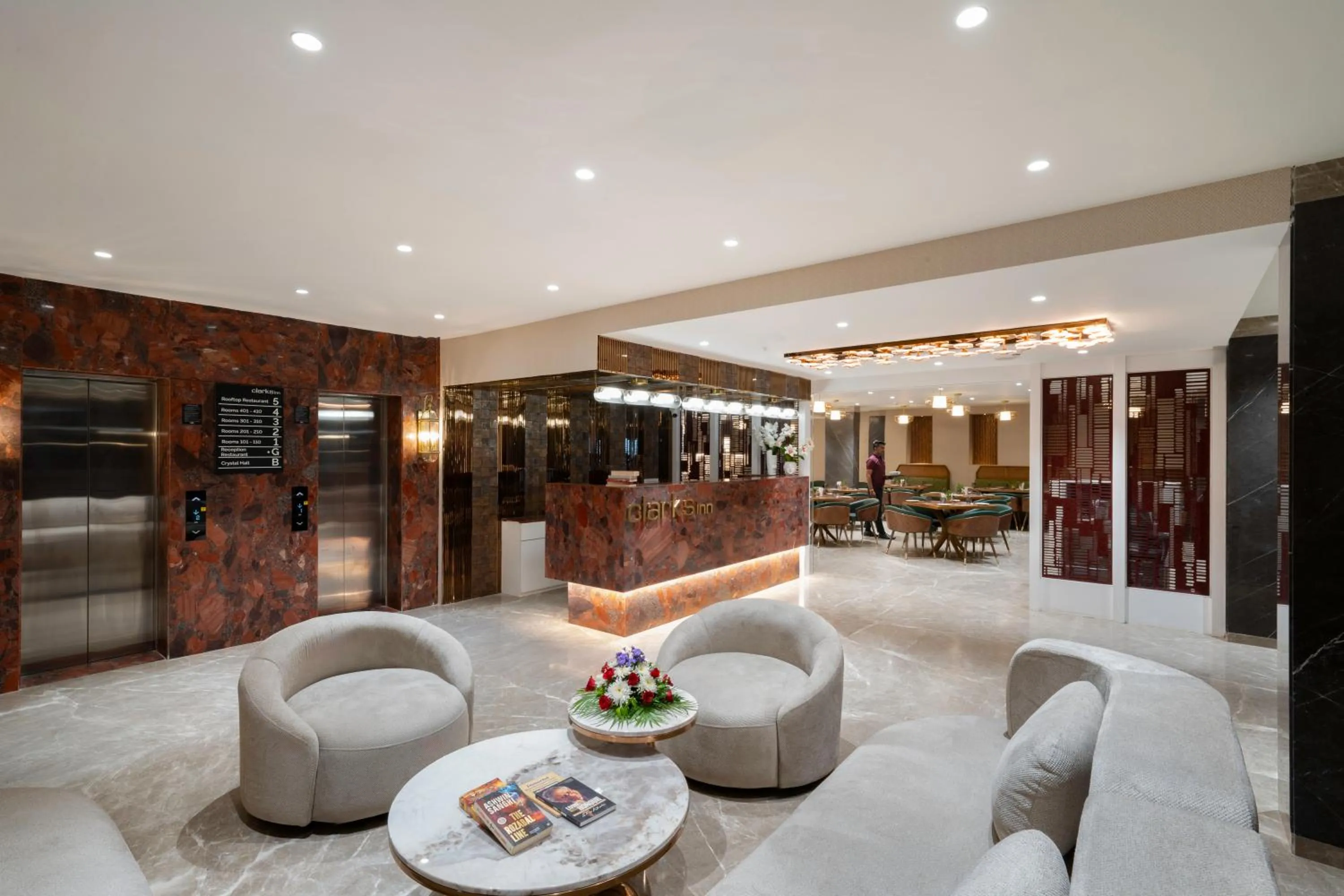 Lobby or reception in Clarks Inn Indore