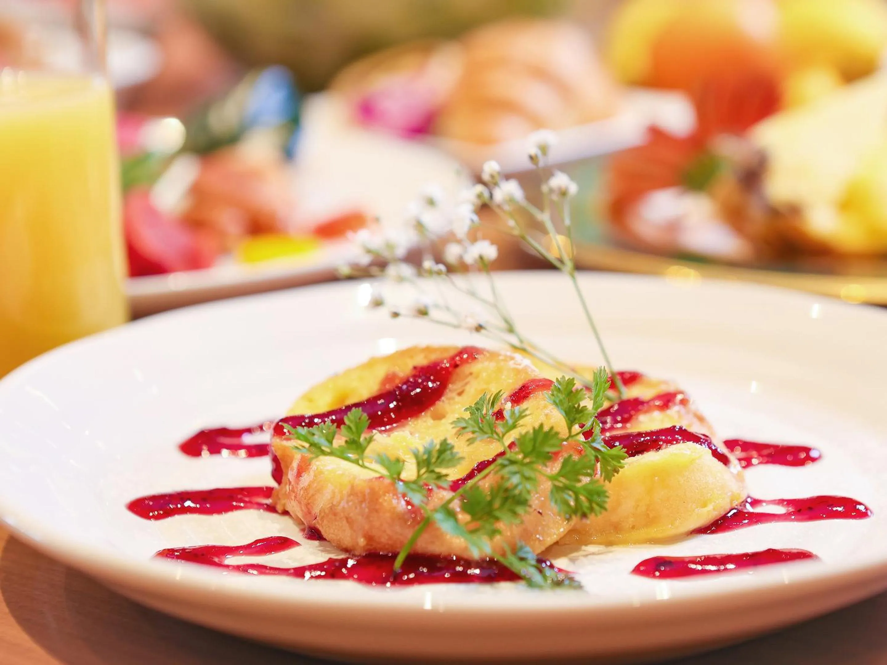 Food and drinks in Sasai Hotel