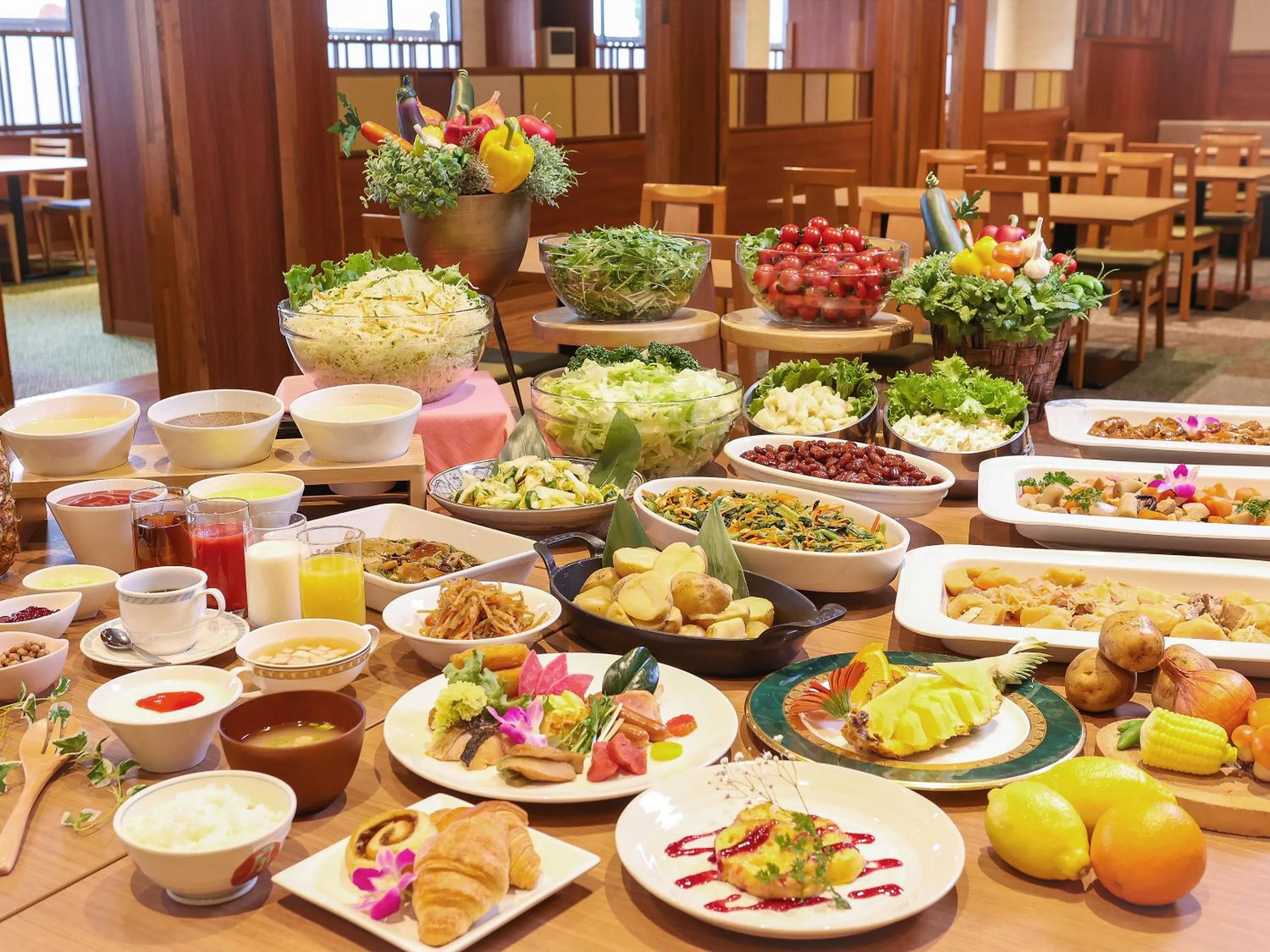 Food and drinks in Sasai Hotel