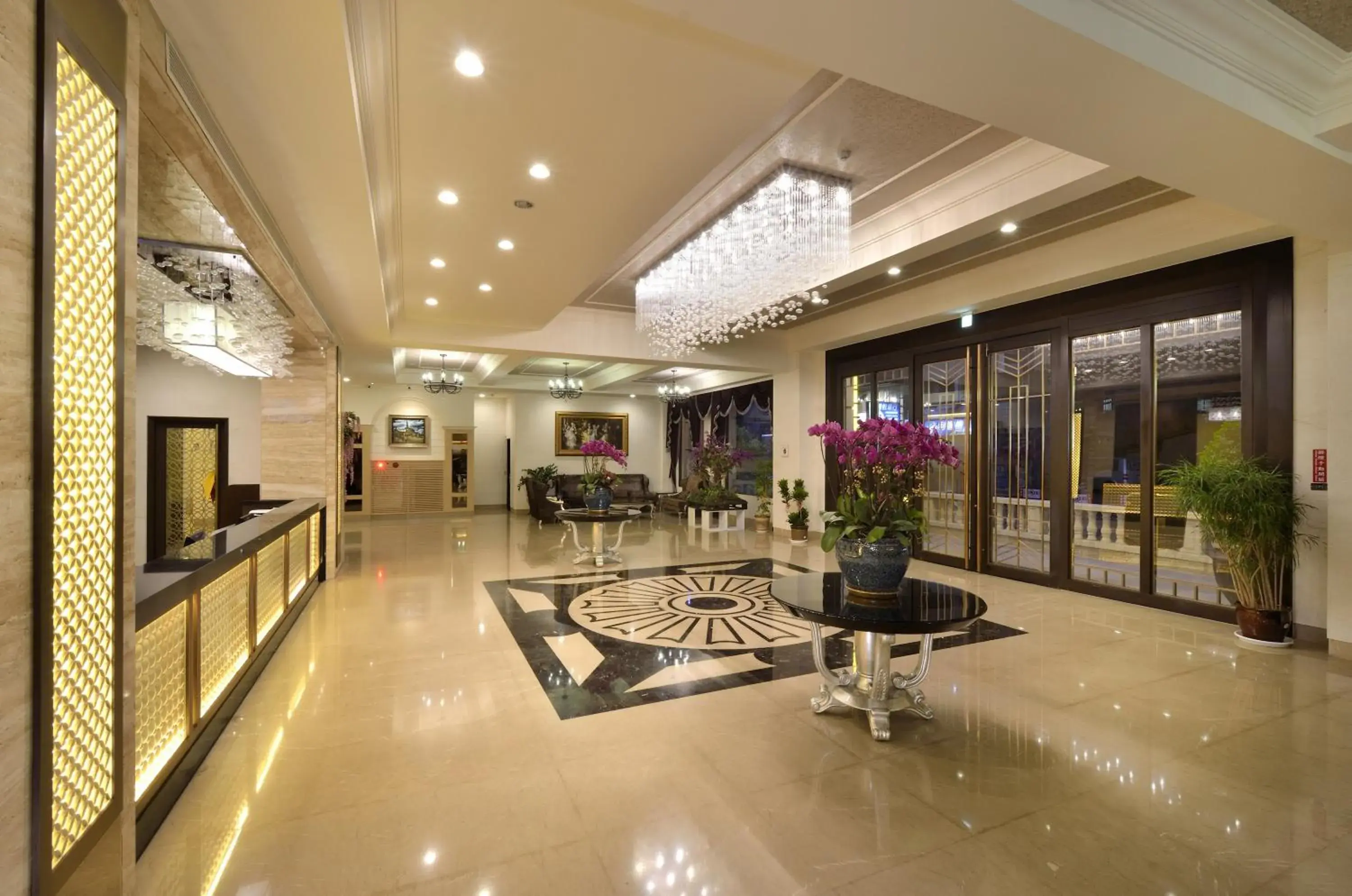 Lobby or reception in Hotel Modern Puli Lobby or reception in Hotel Modern Puli