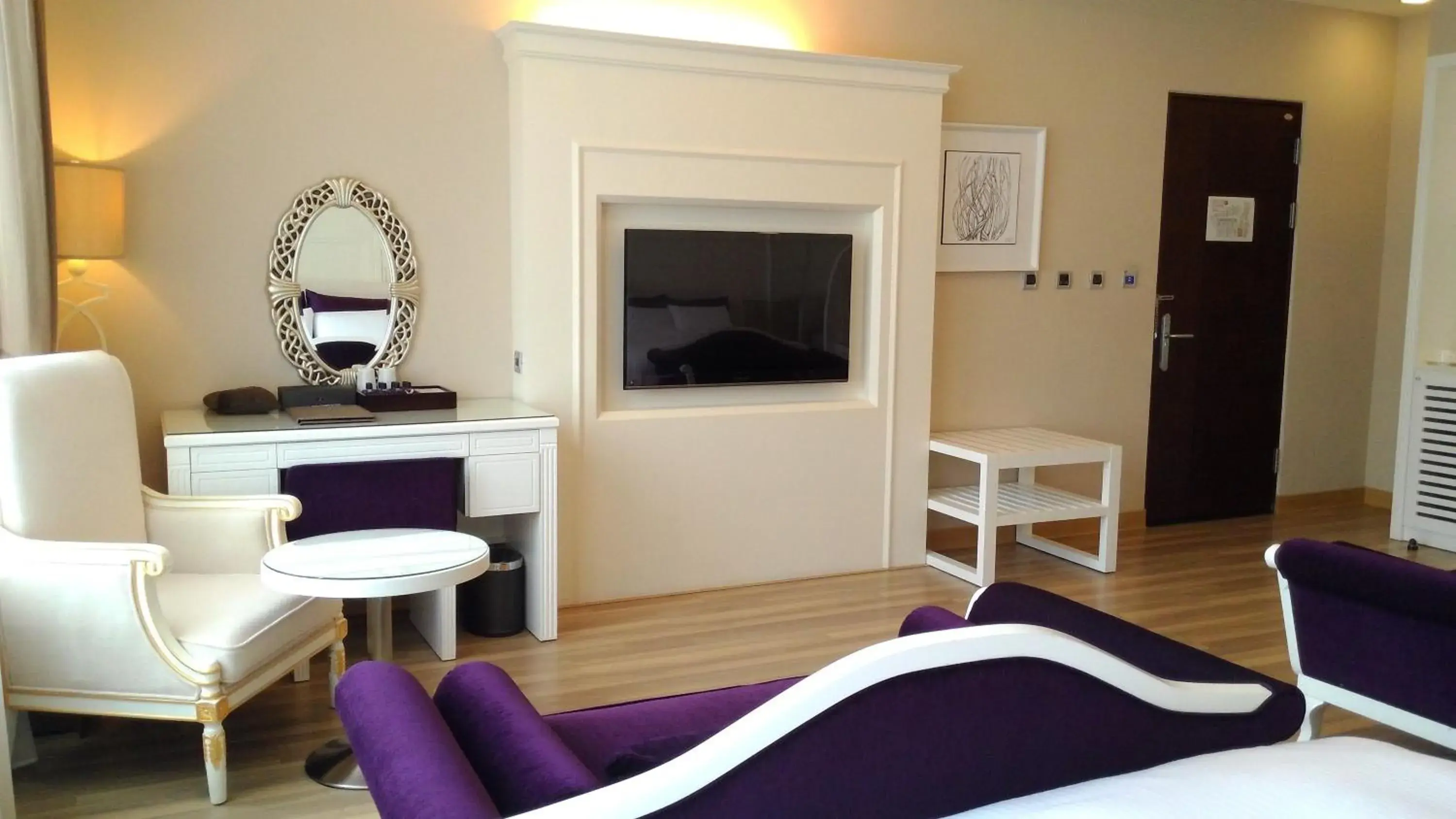 Living room, Bed in Hotel Modern Puli Living room, Bed in Hotel Modern Puli