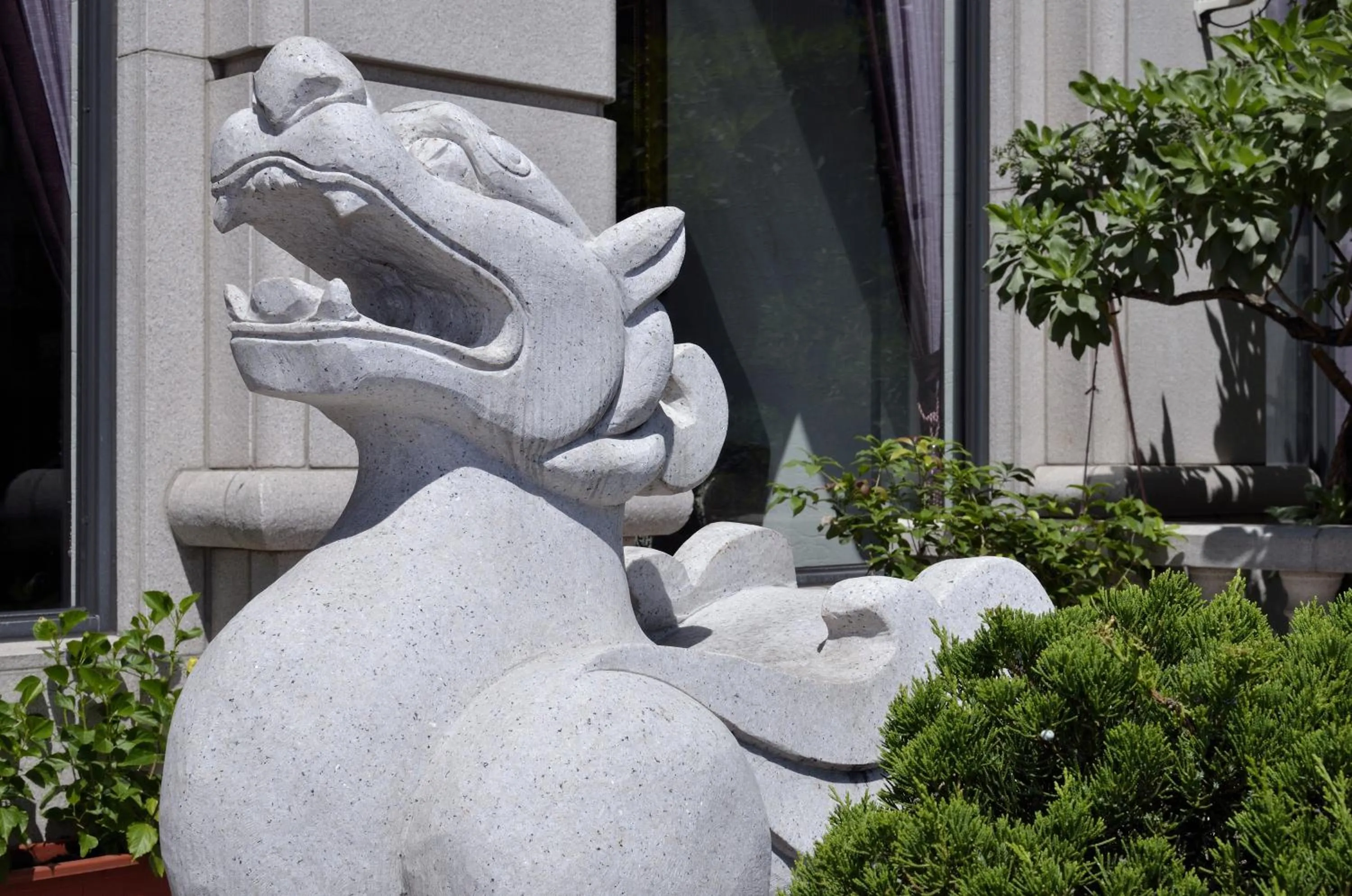 Facade/entrance in Hotel Modern Puli