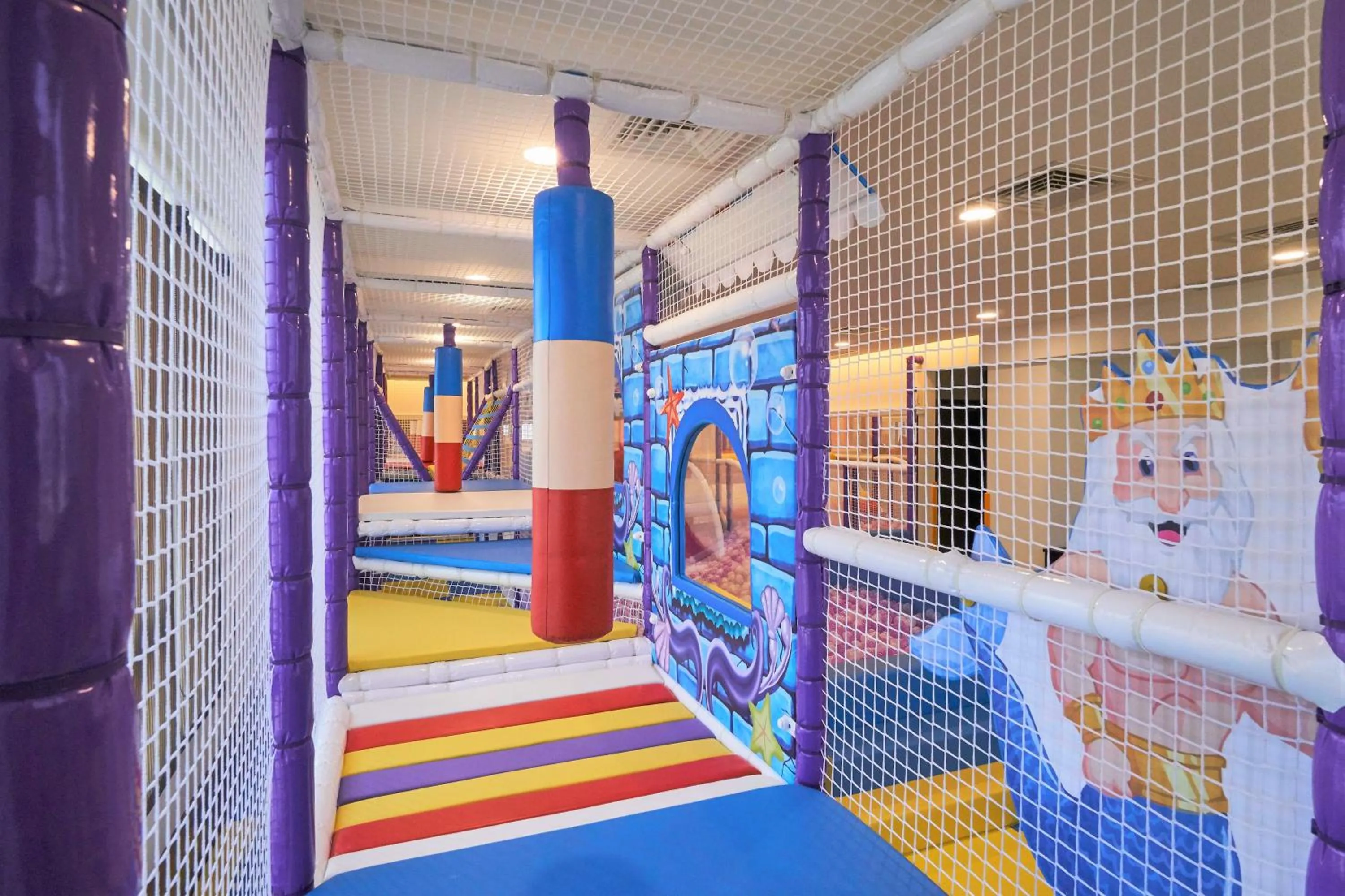 Children play ground in Hotel Modern Puli