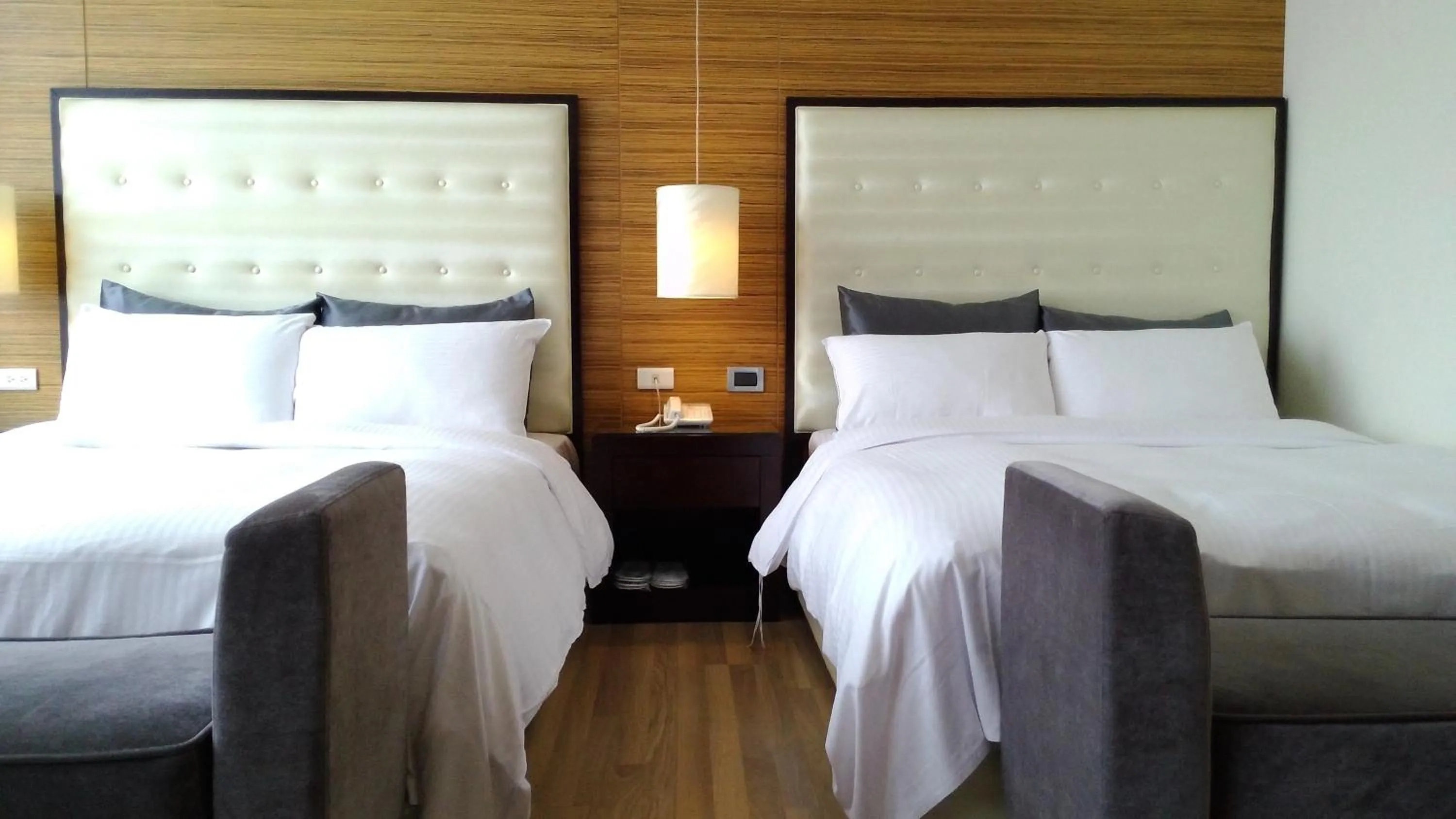 Bed in Hotel Modern Puli