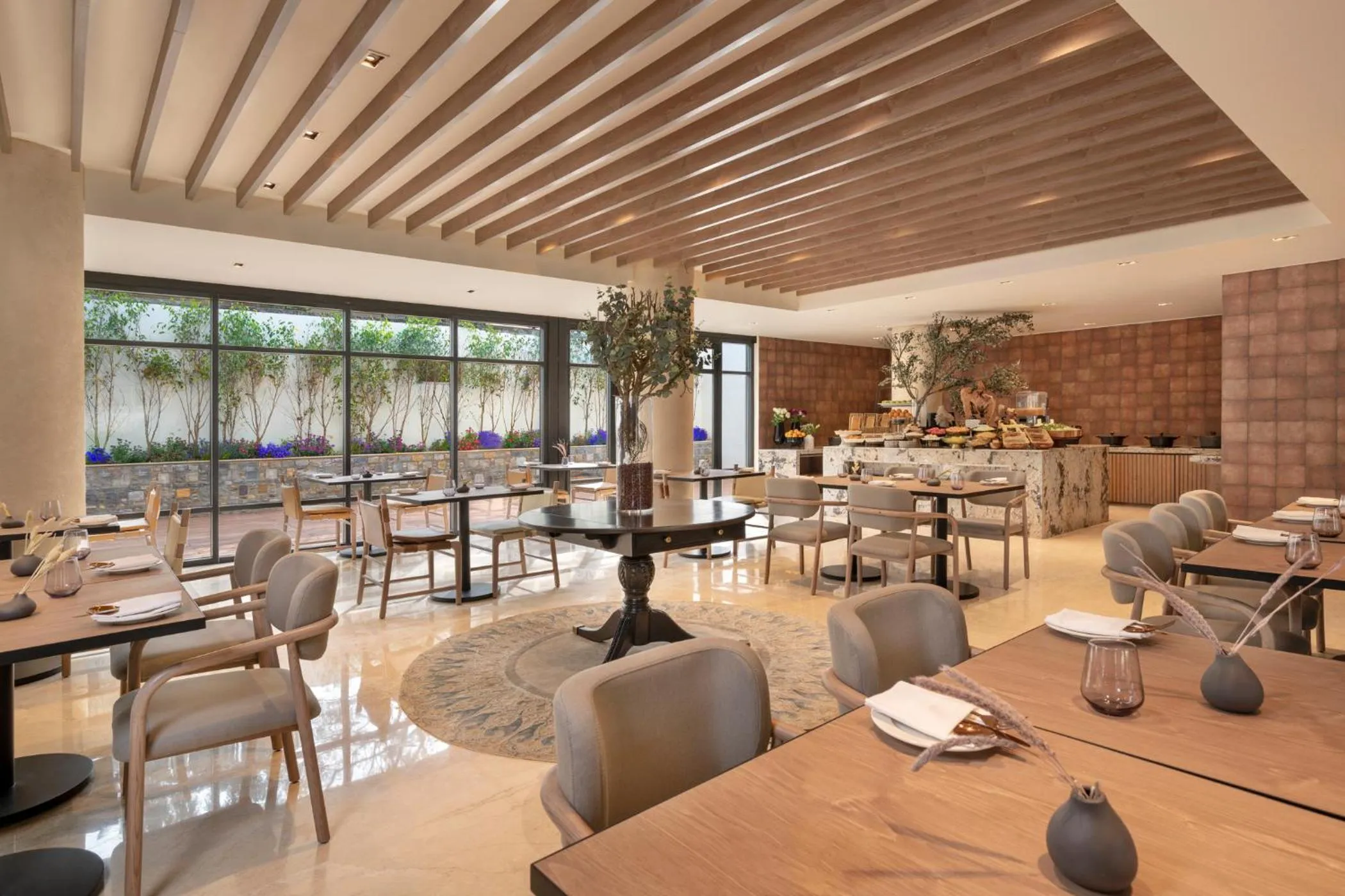Restaurant/places to eat in ZANA Luxury Suites and Cottages, Dhikuli, Jim Corbett