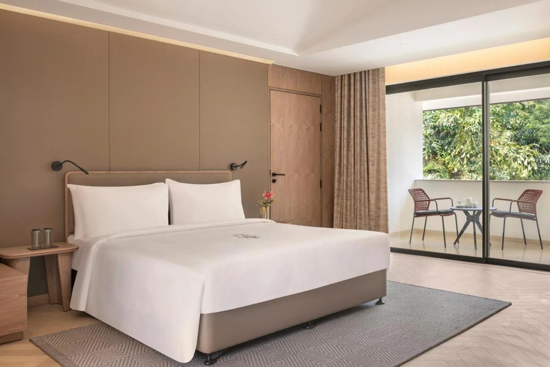 Bedroom, Bed in ZANA Luxury Suites and Cottages, Dhikuli, Jim Corbett