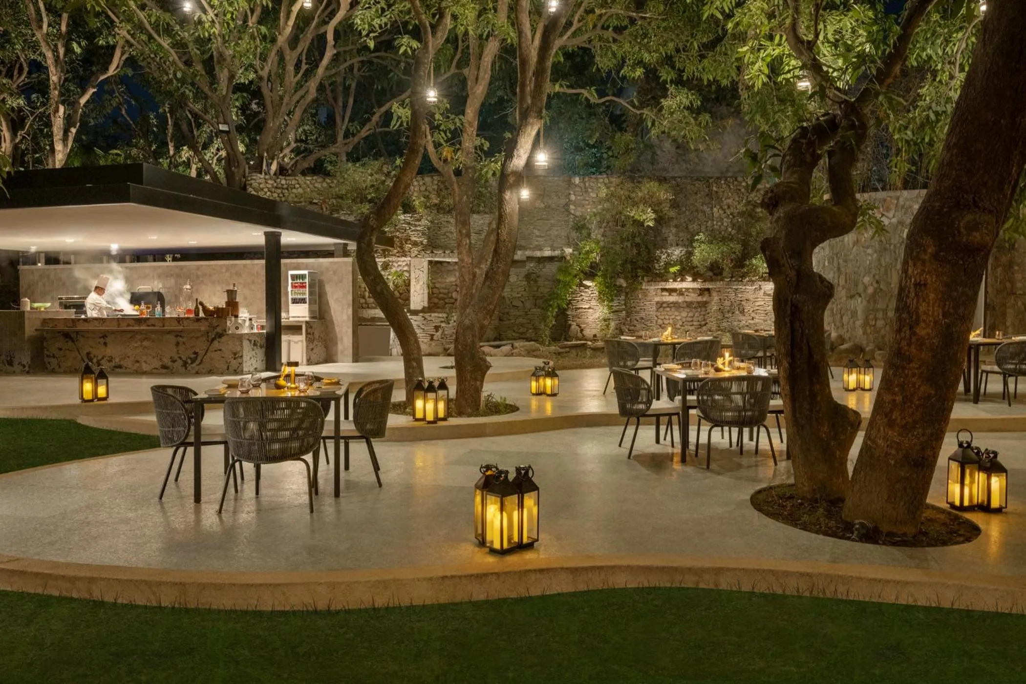 Restaurant/places to eat in ZANA Luxury Suites and Cottages, Dhikuli, Jim Corbett