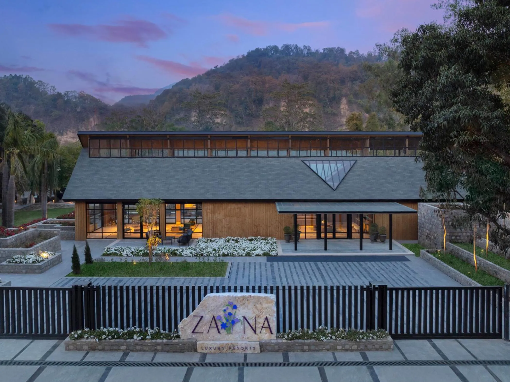Facade/entrance in ZANA Luxury Suites and Cottages, Dhikuli, Jim Corbett