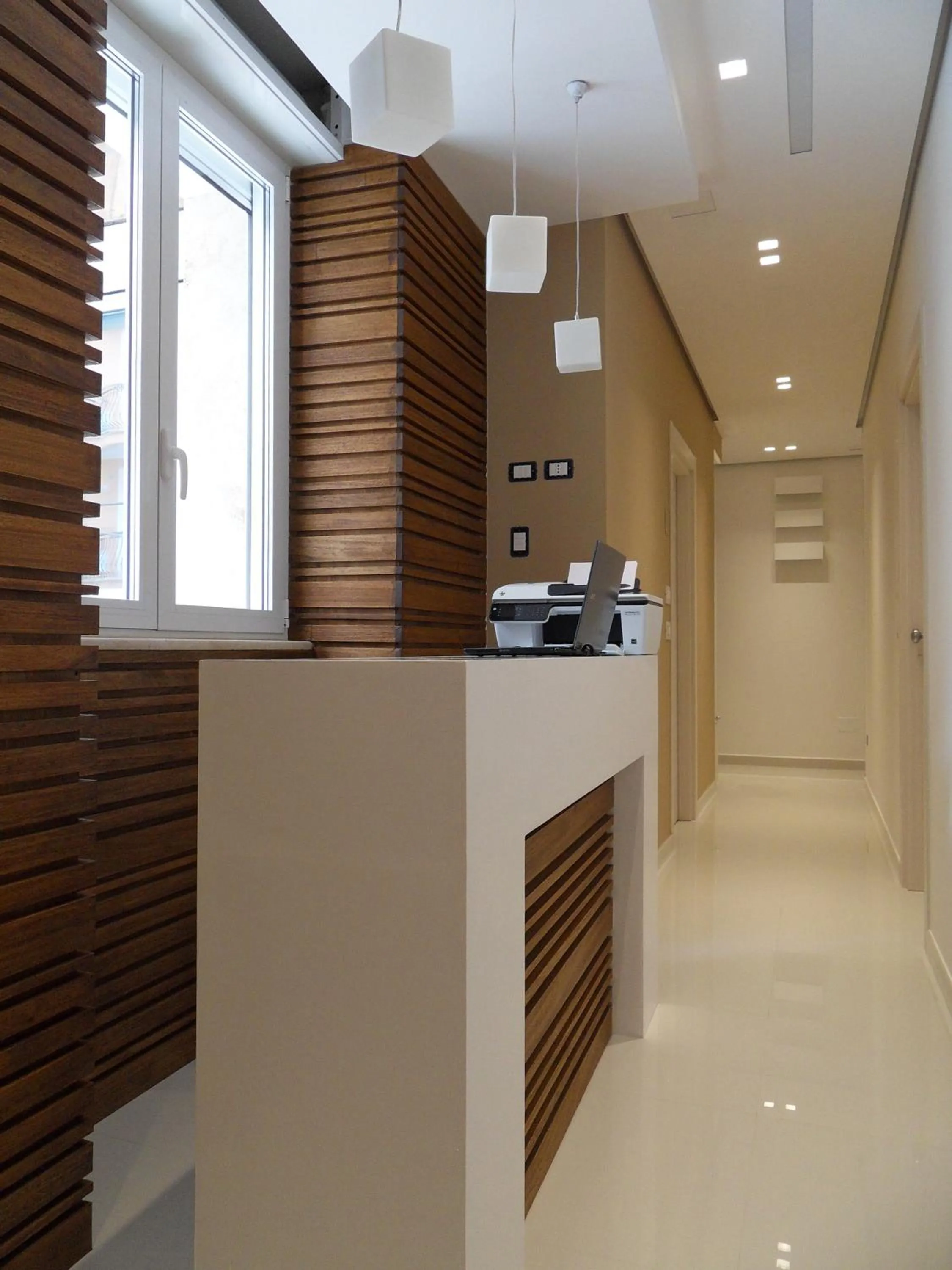 Lobby or reception in Conchiglia Suite