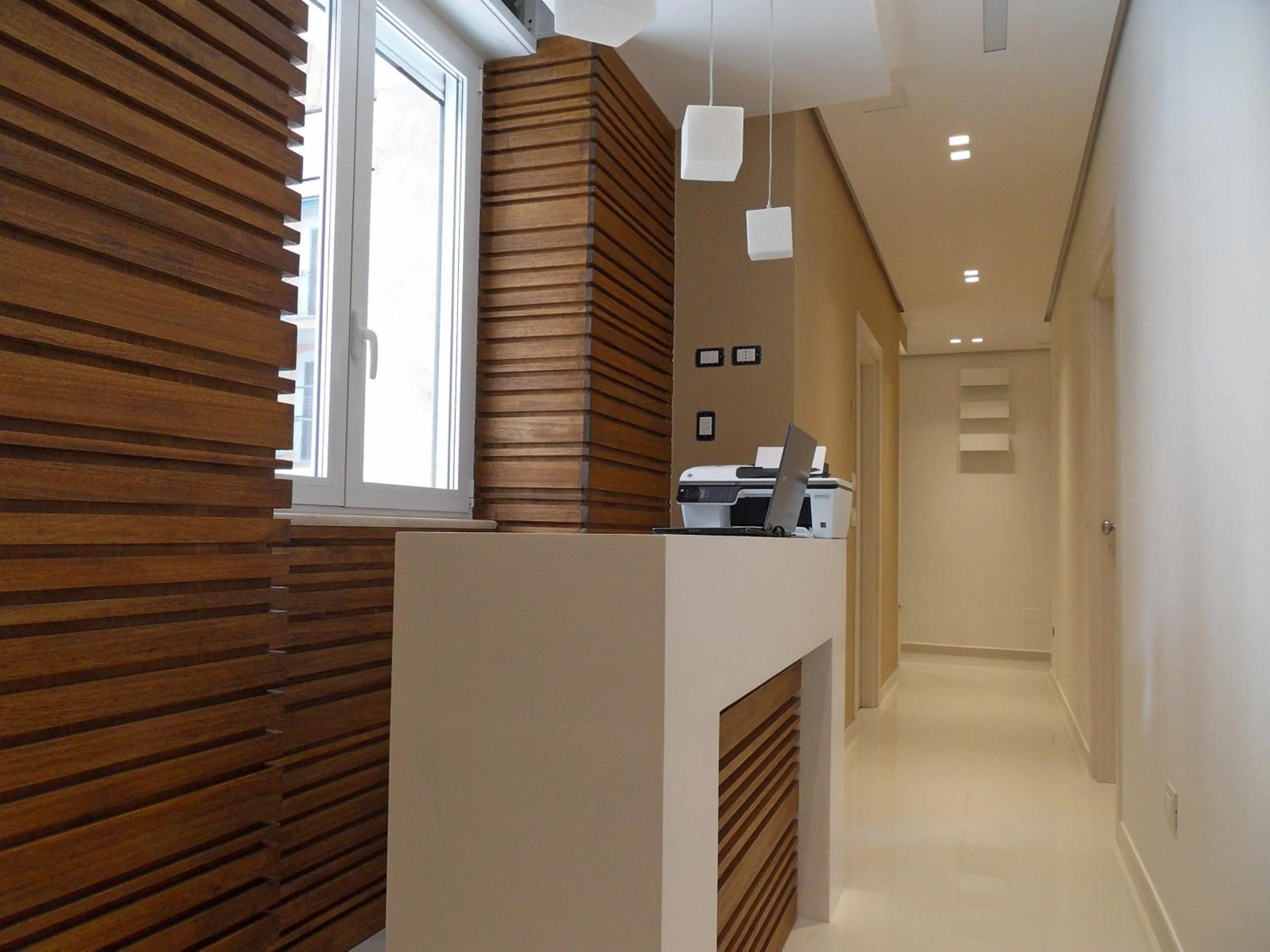 Lobby or reception in Conchiglia Suite