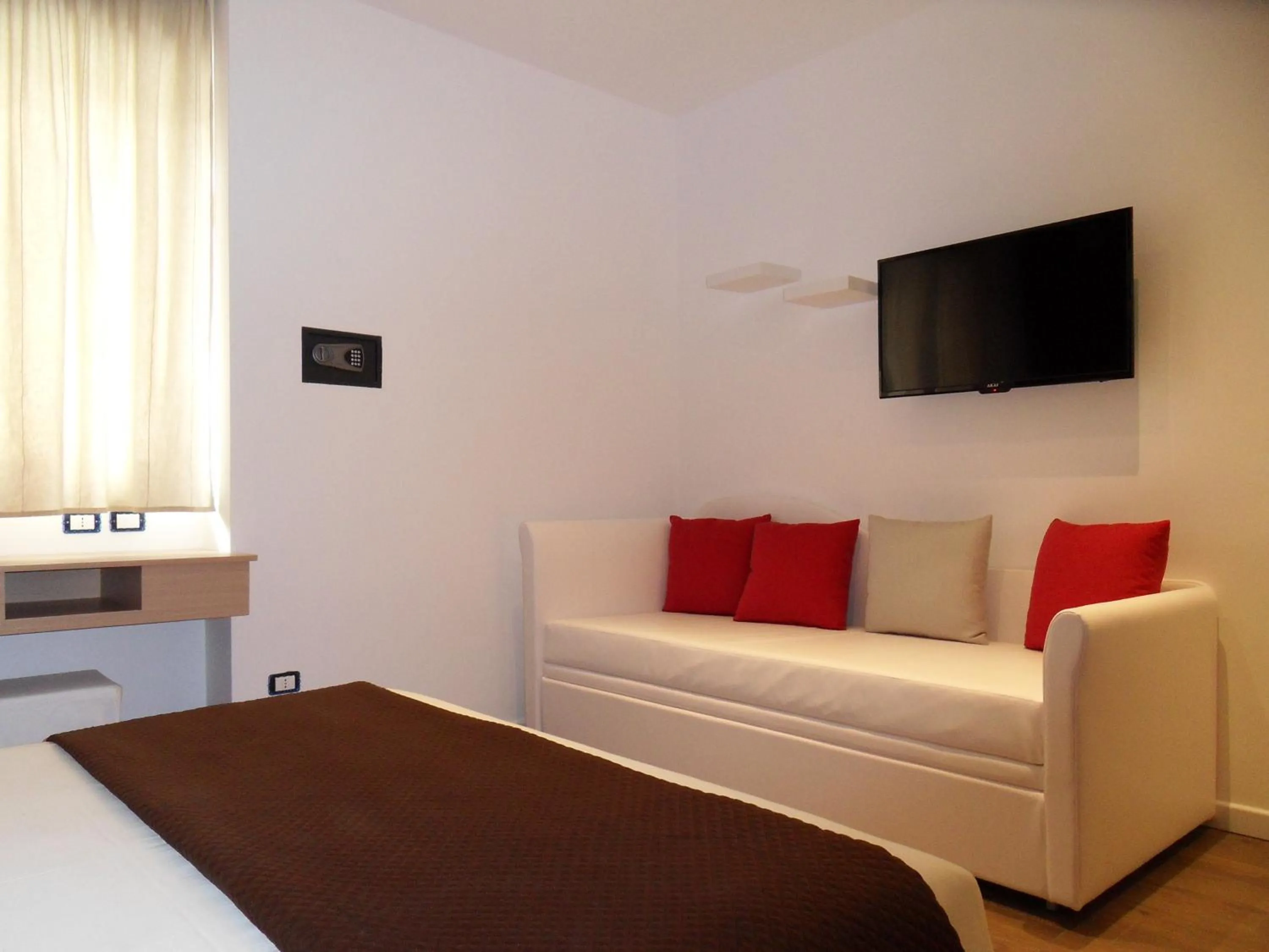 Bedroom, Bed in Conchiglia Suite