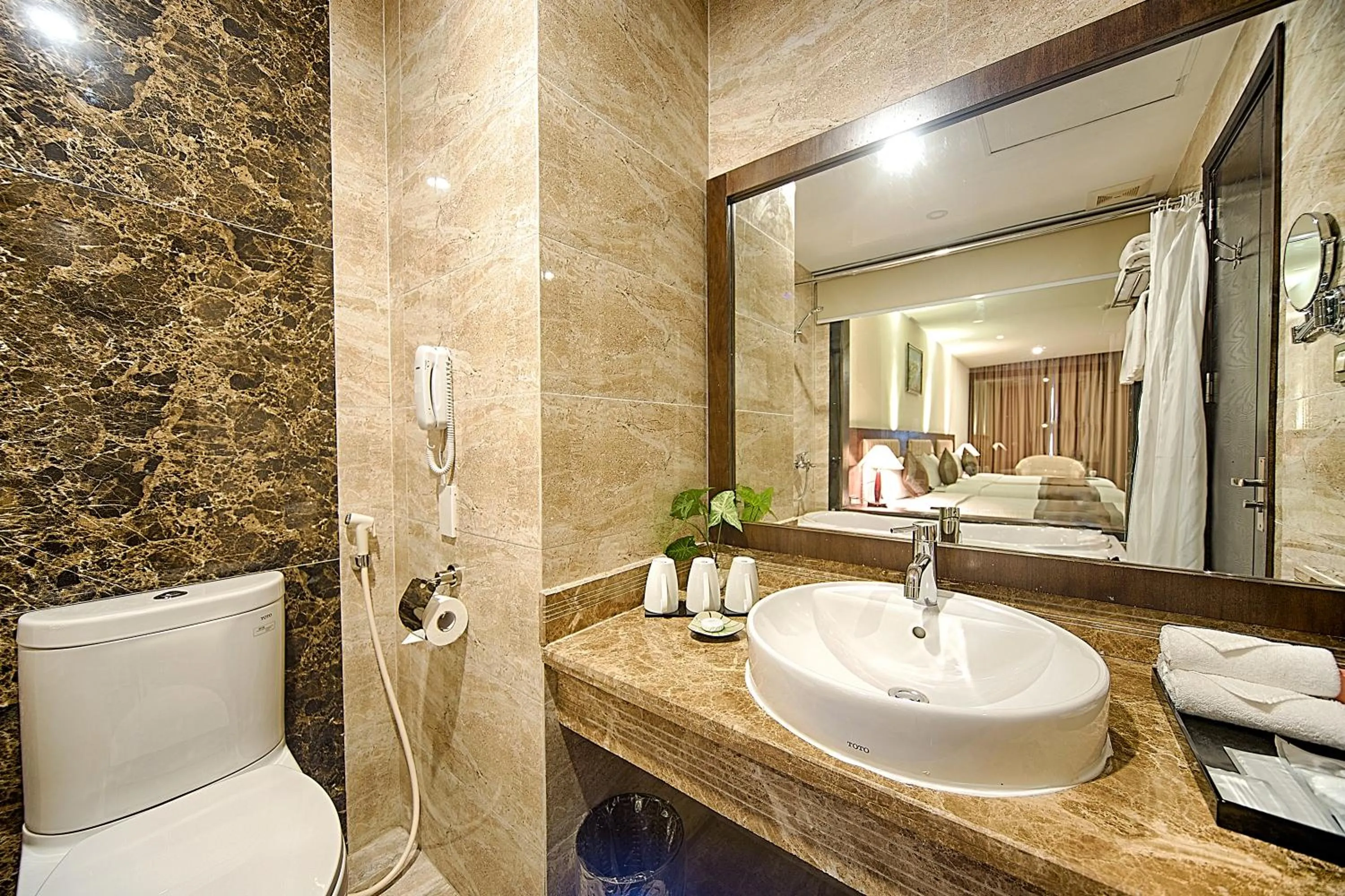 Bathroom in Muong Thanh Grand Cua Lo Hotel