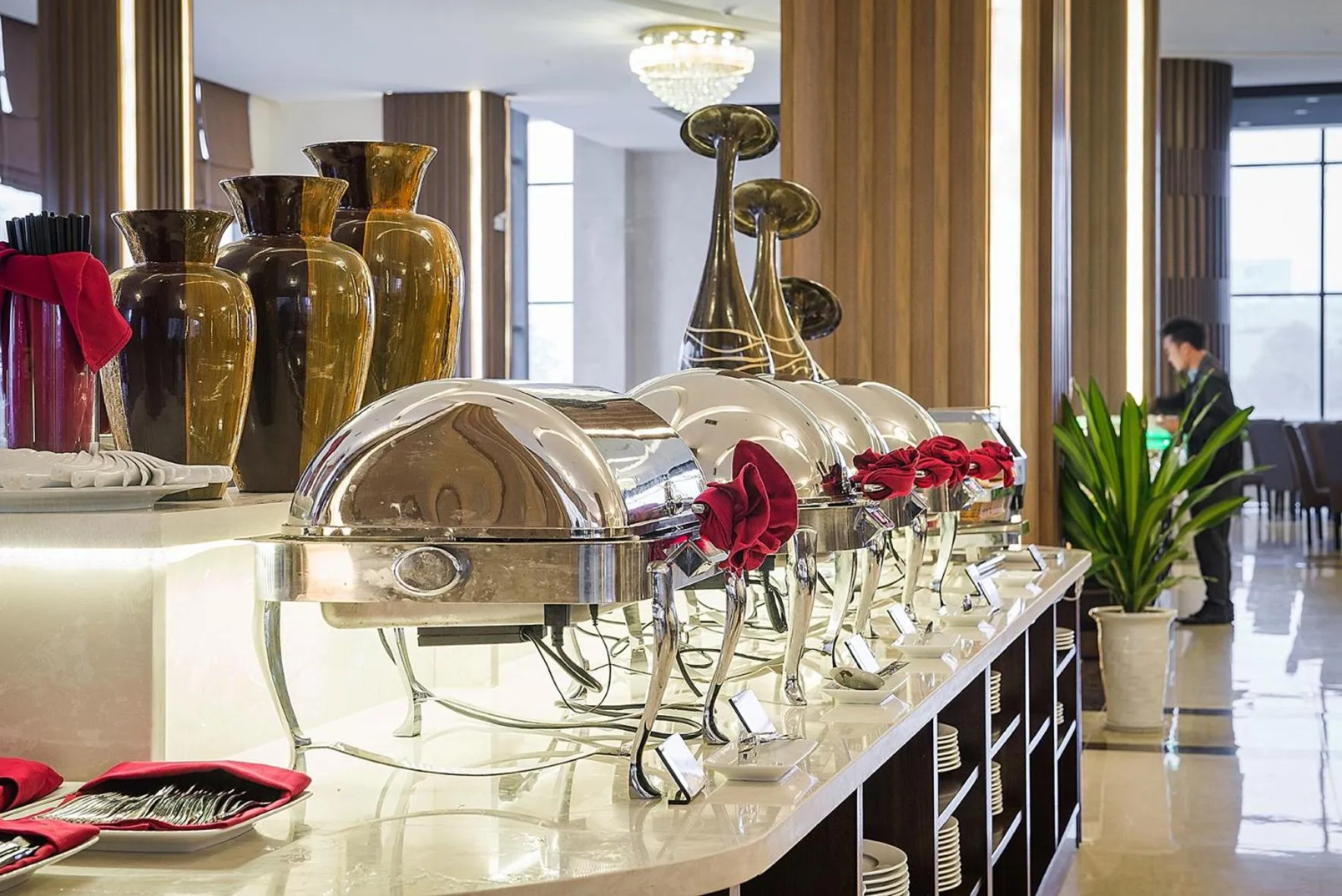 Breakfast in Muong Thanh Grand Cua Lo Hotel