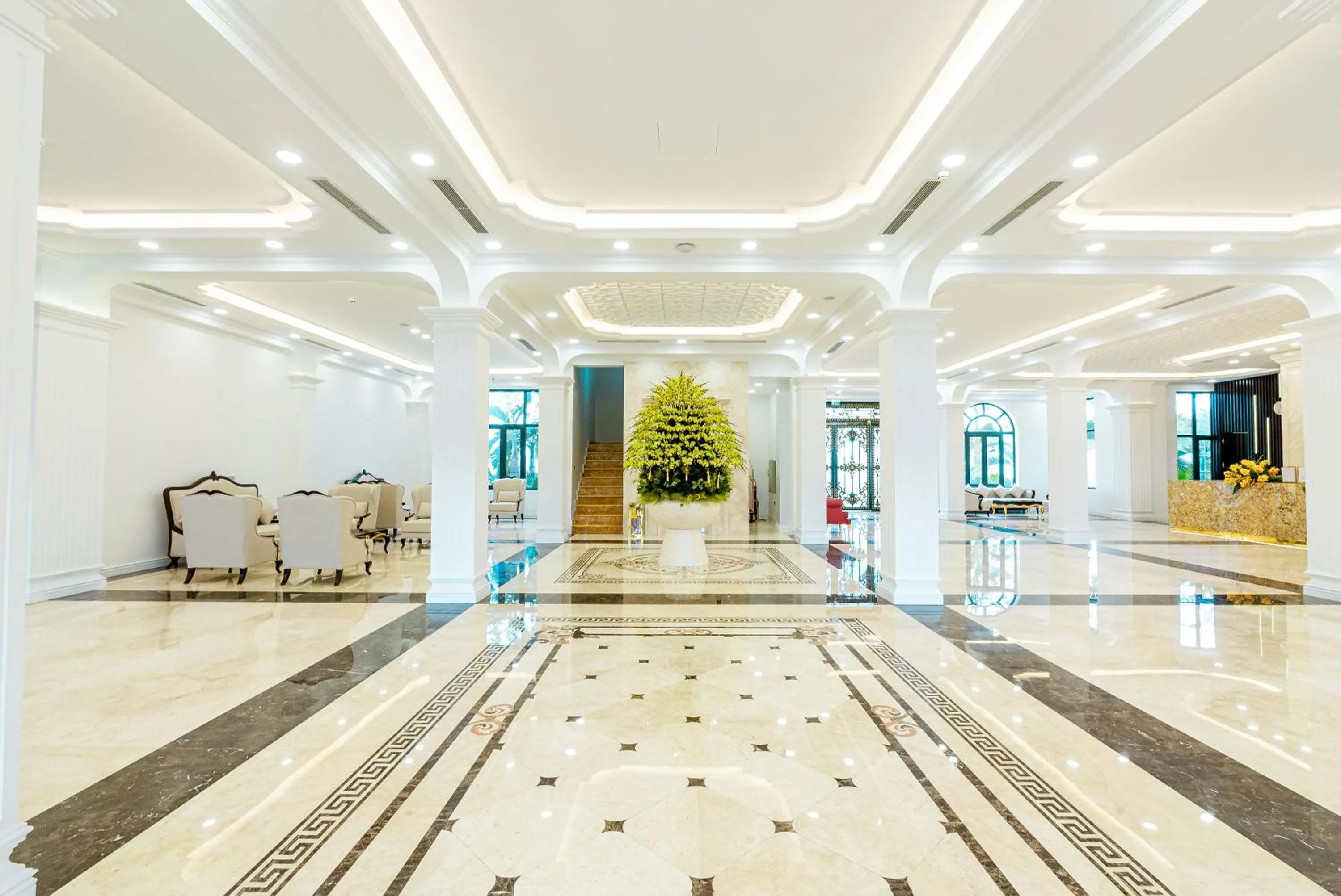 Communal lounge/ TV room in Adamo Hotel Hung Yen - Free Daily Access To The Jimjilbang