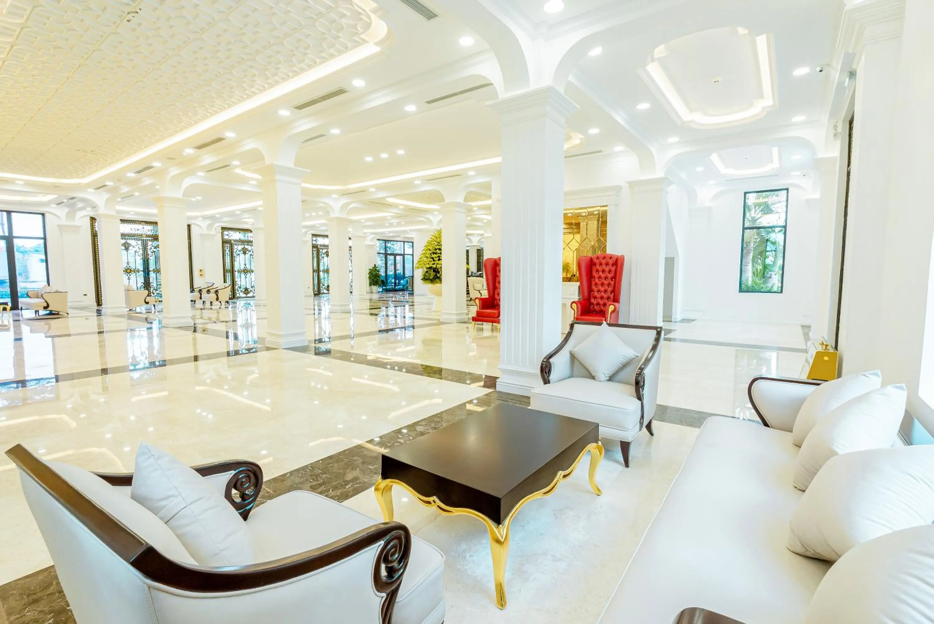 Communal lounge/ TV room in Adamo Hotel Hung Yen - Free Daily Access To The Jimjilbang
