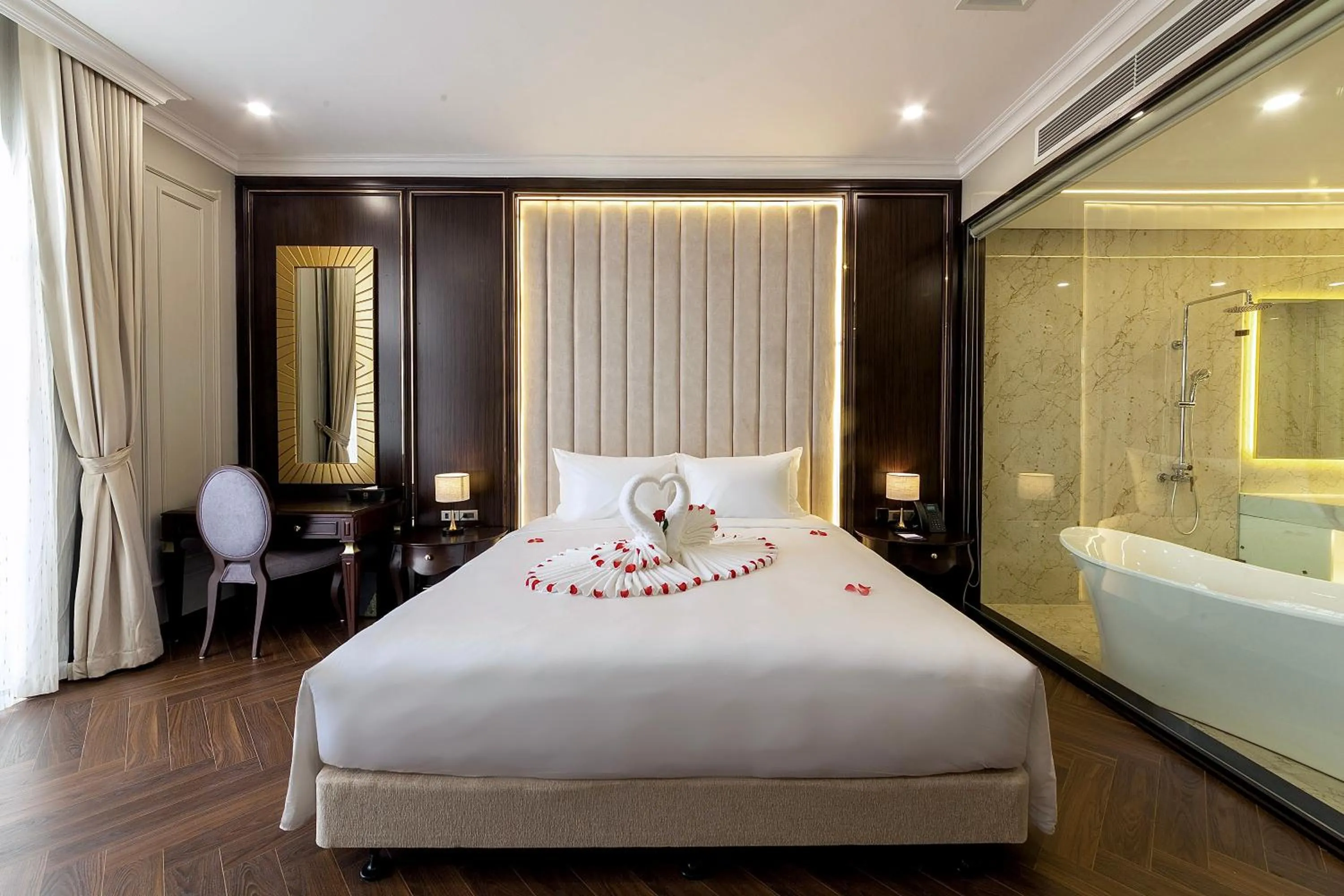 Bedroom, Bed in Adamo Hotel Hung Yen - Free Daily Access To The Jimjilbang