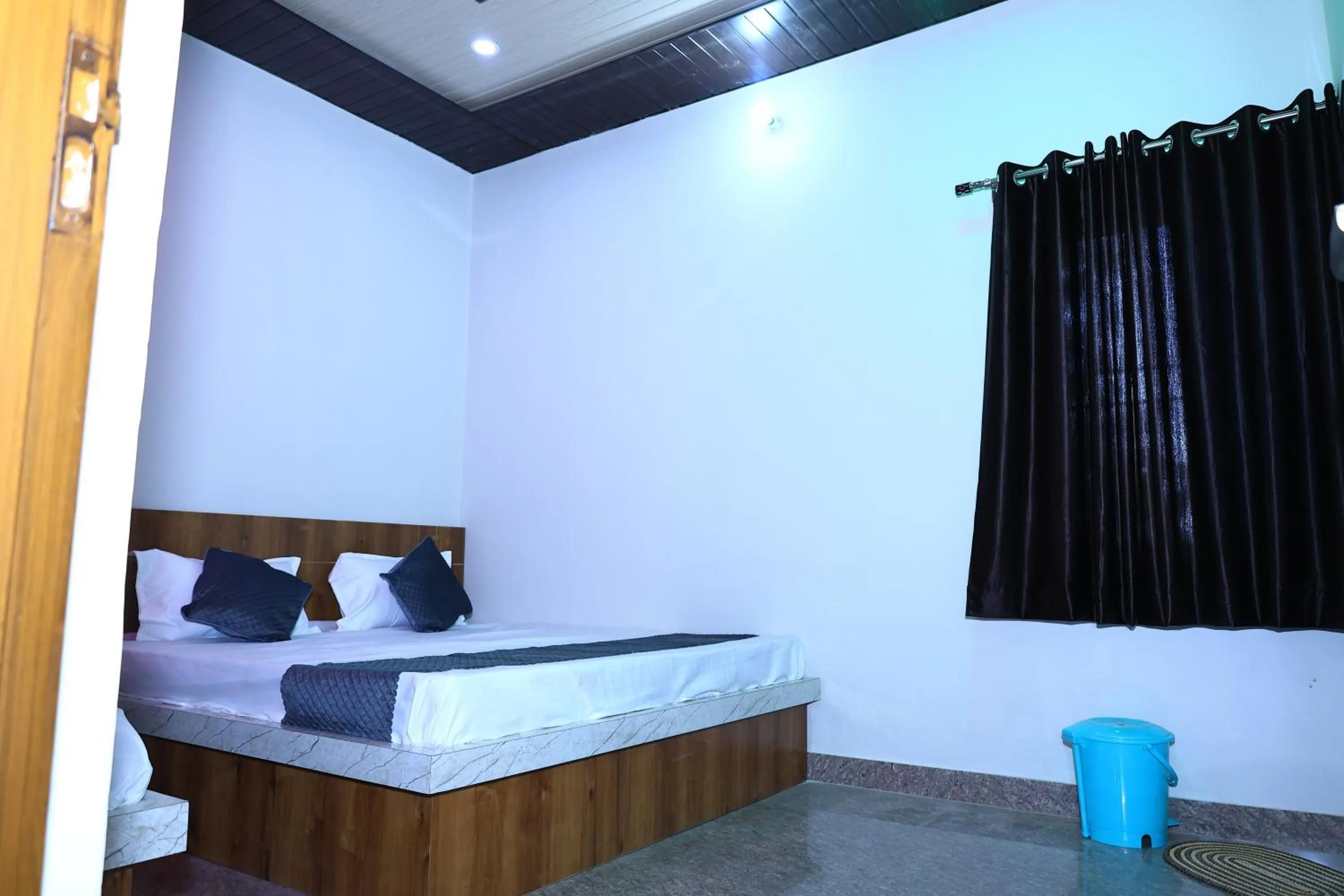 Bed in Hotel SHIV SHAKTI PALACE