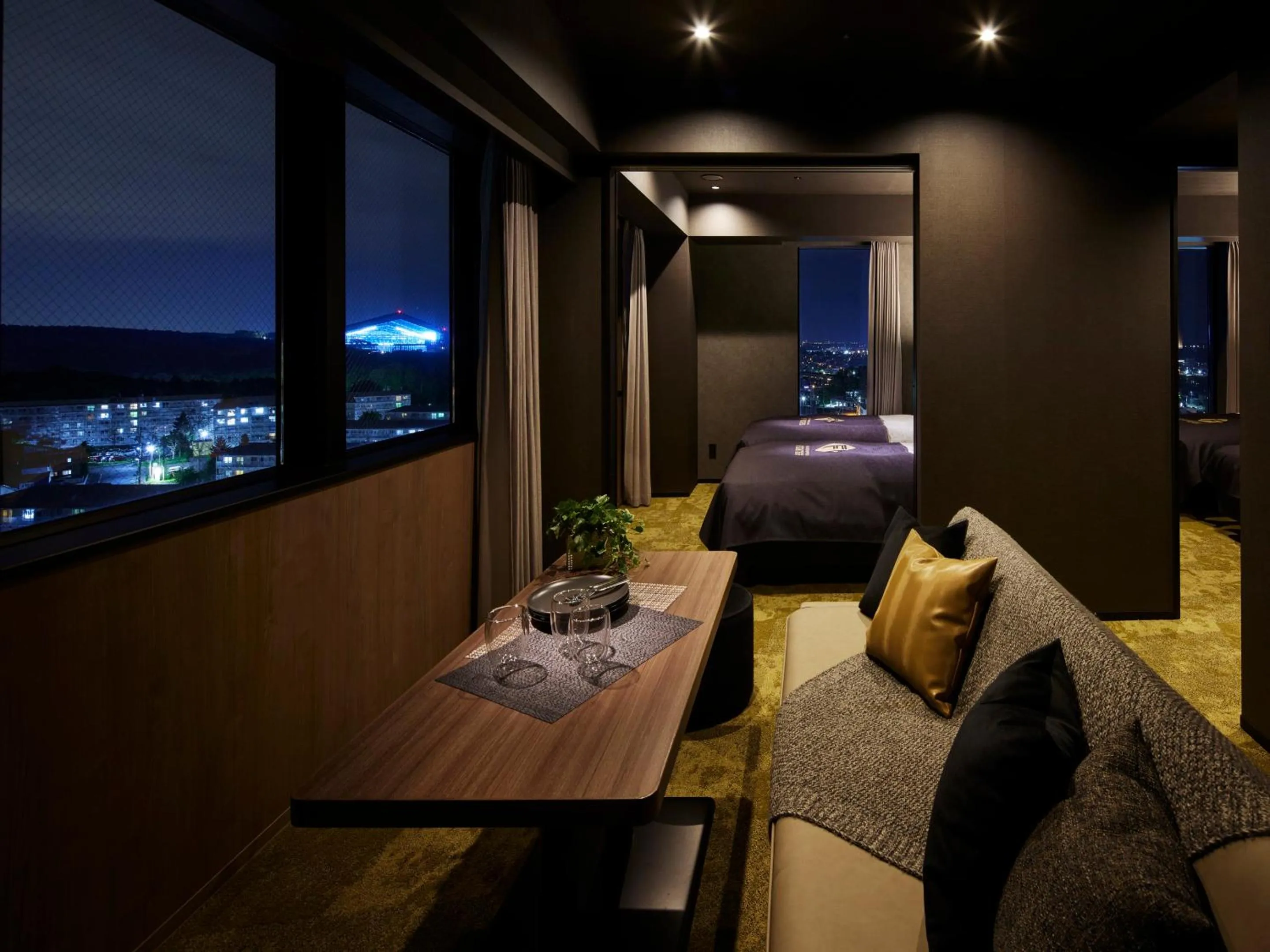 Bed in ES CON FIELD HOKKAIDO HOTEL Kitahiroshima Station