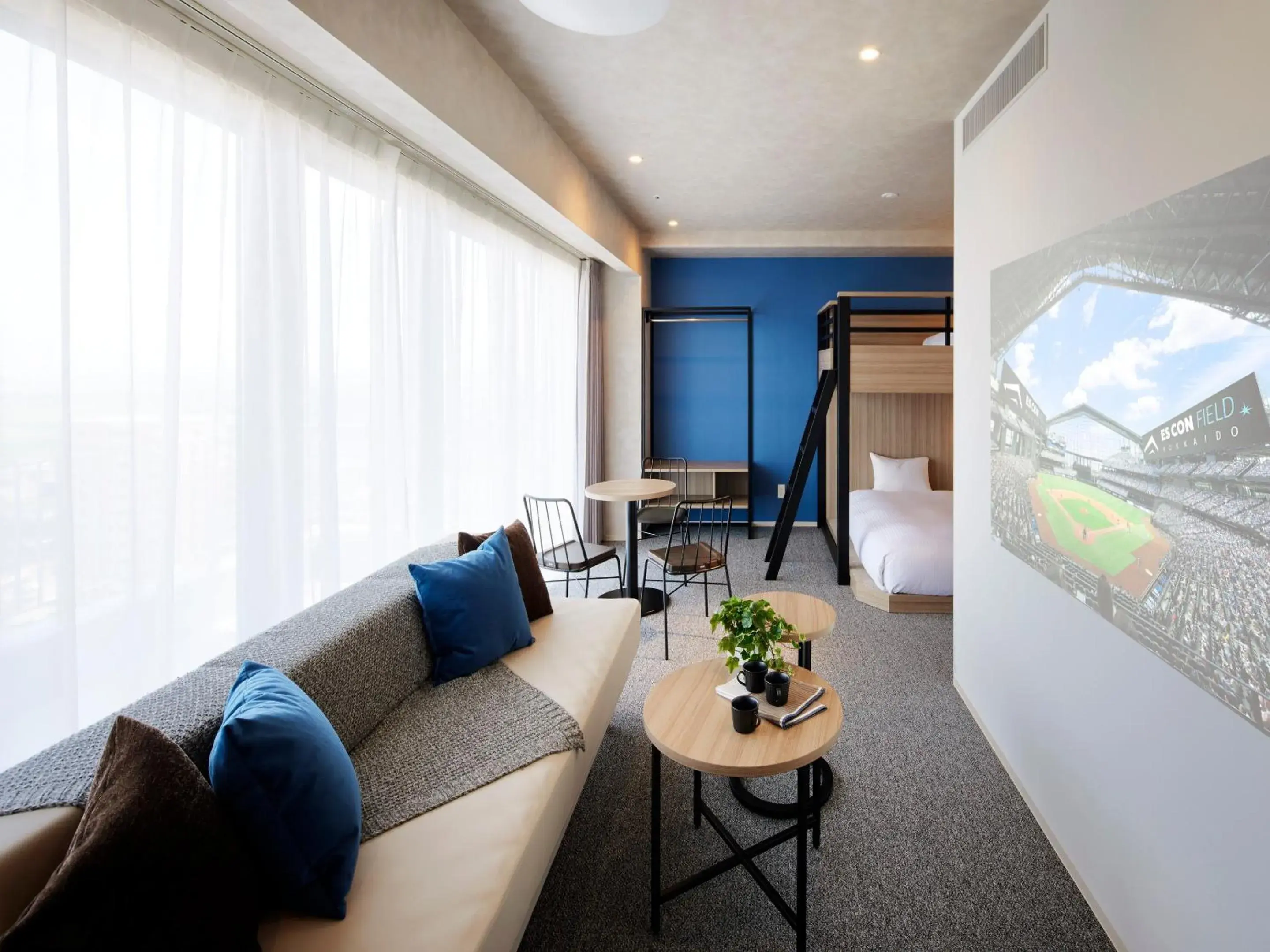 Triple+1 Room-Standard Floor in ES CON FIELD HOKKAIDO HOTEL Kitahiroshima Station Triple+1 Room-Standard Floor in ES CON FIELD HOKKAIDO HOTEL Kitahiroshima Station