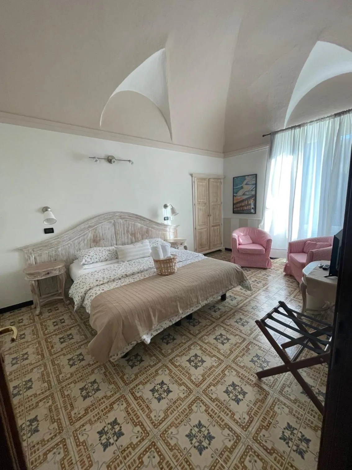 Bed in Villa Salvarezza