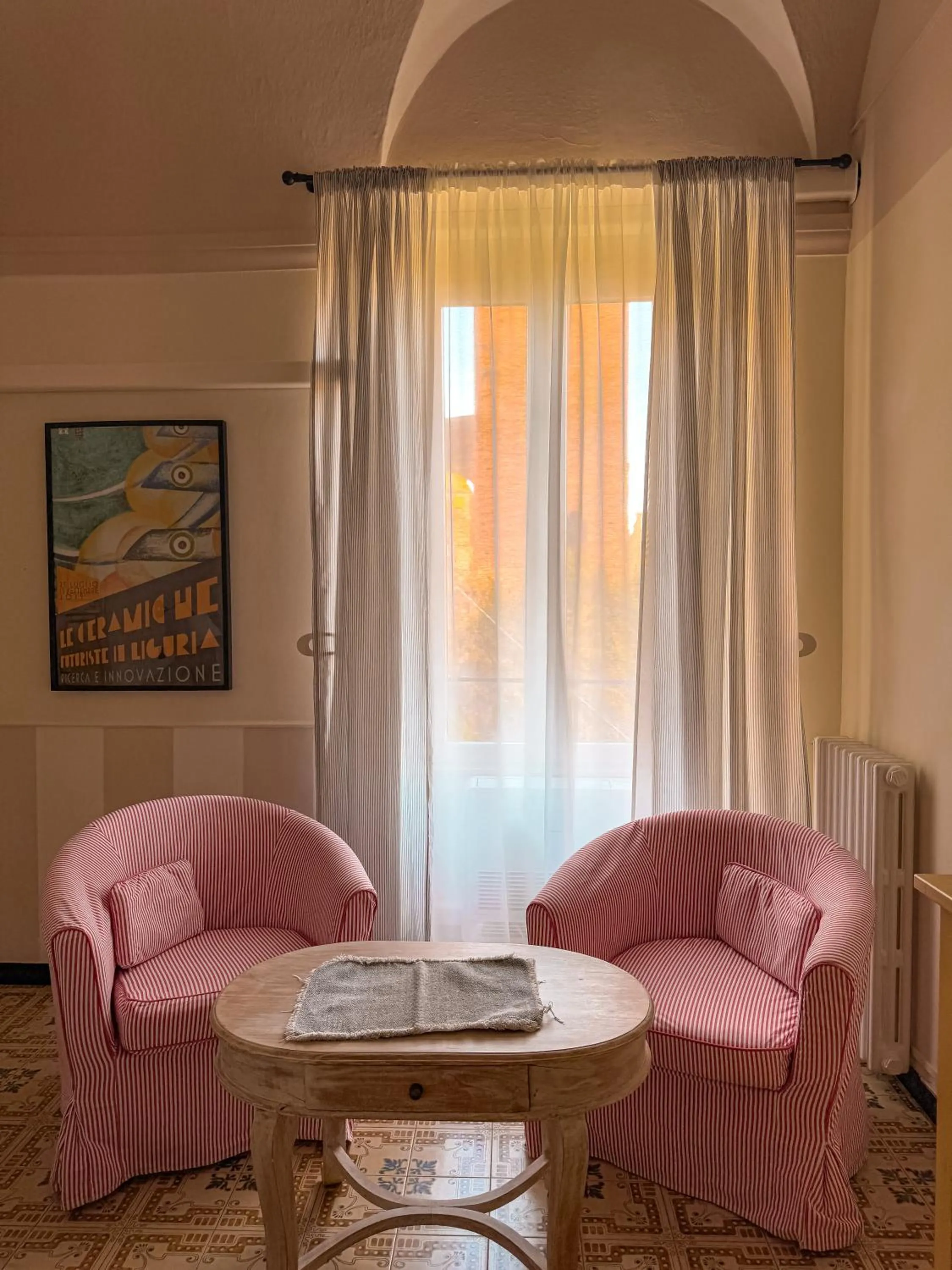 Living room in Villa Salvarezza