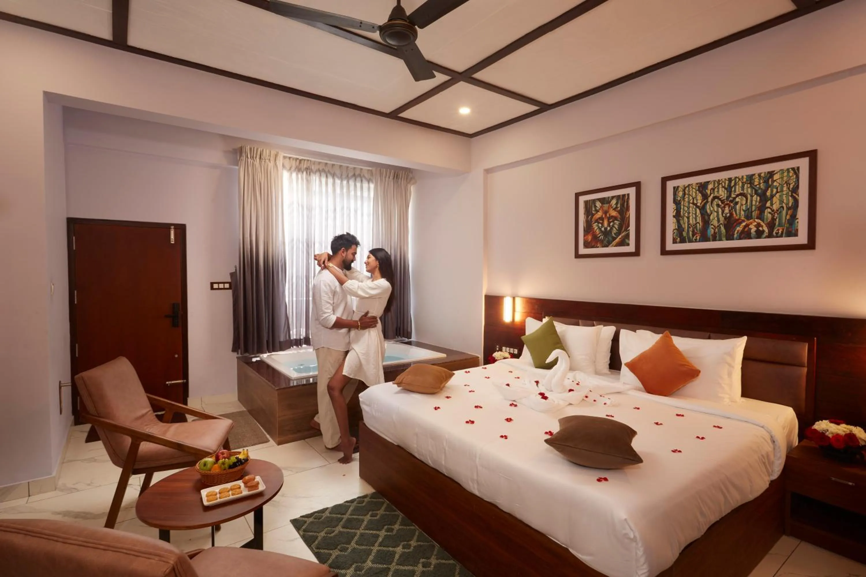 People, Bed in ERA Resort By Stride