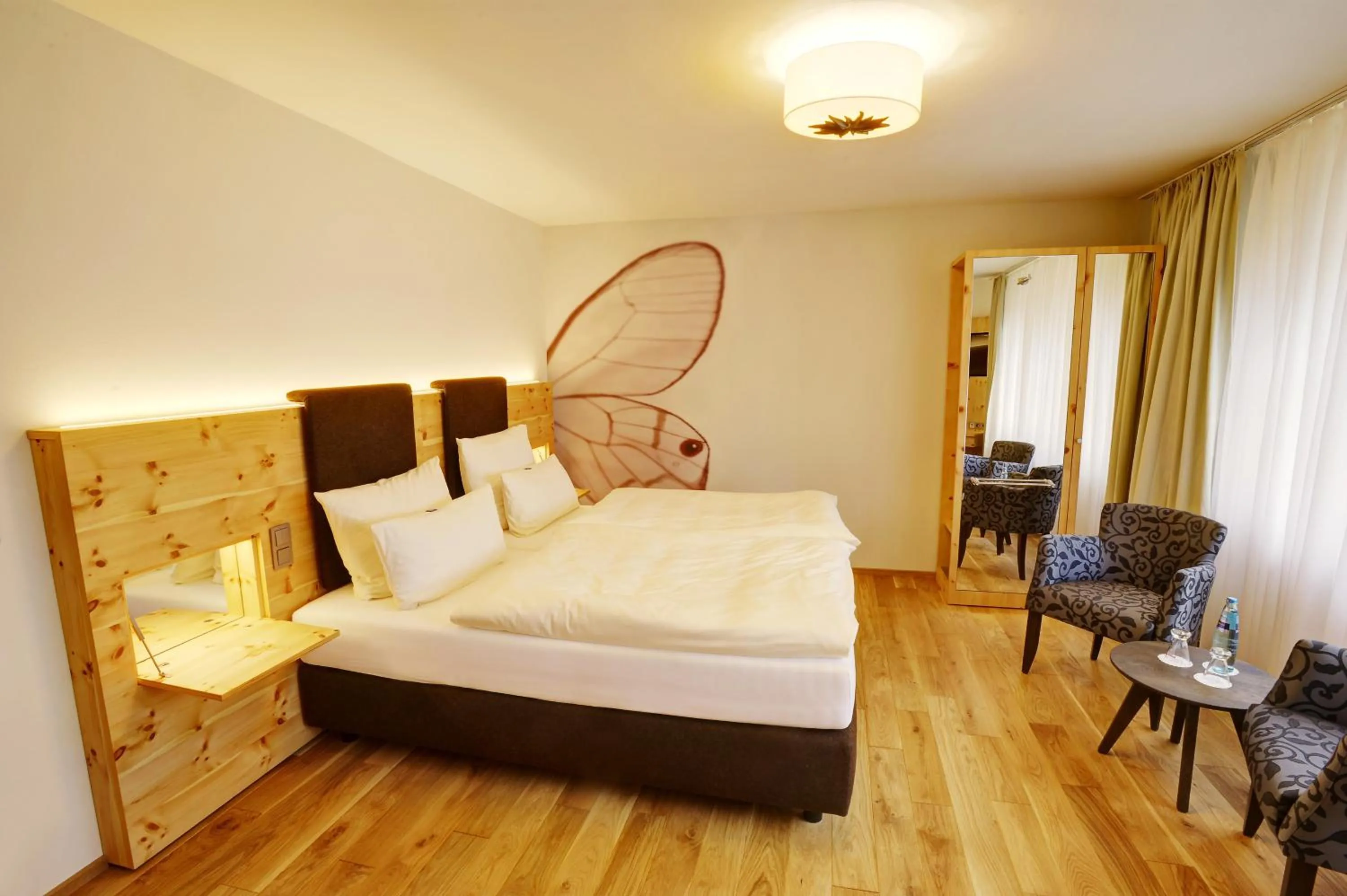 Bedroom, Bed in Gasthof Rössle