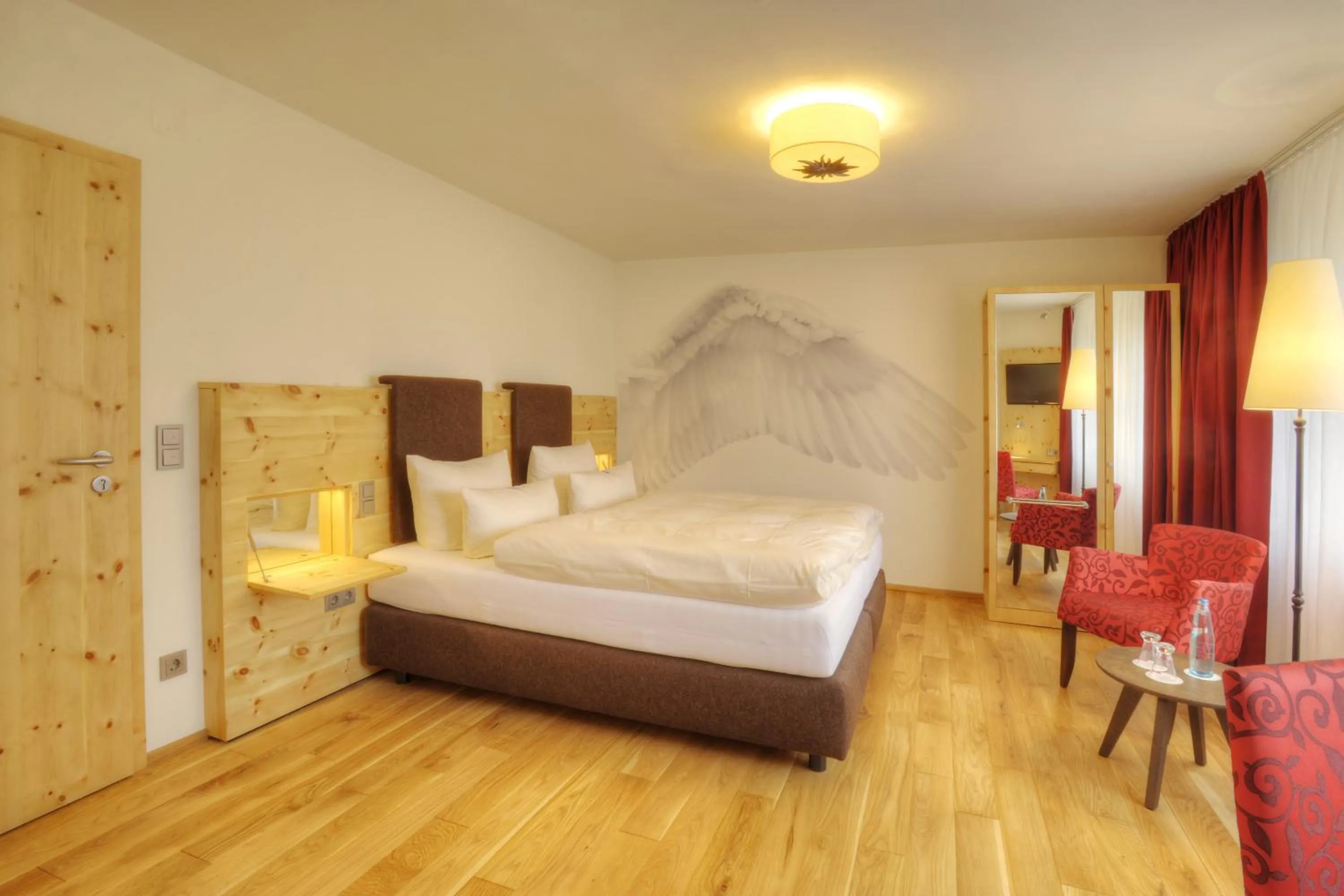 Photo of the whole room, Bed in Gasthof Rössle