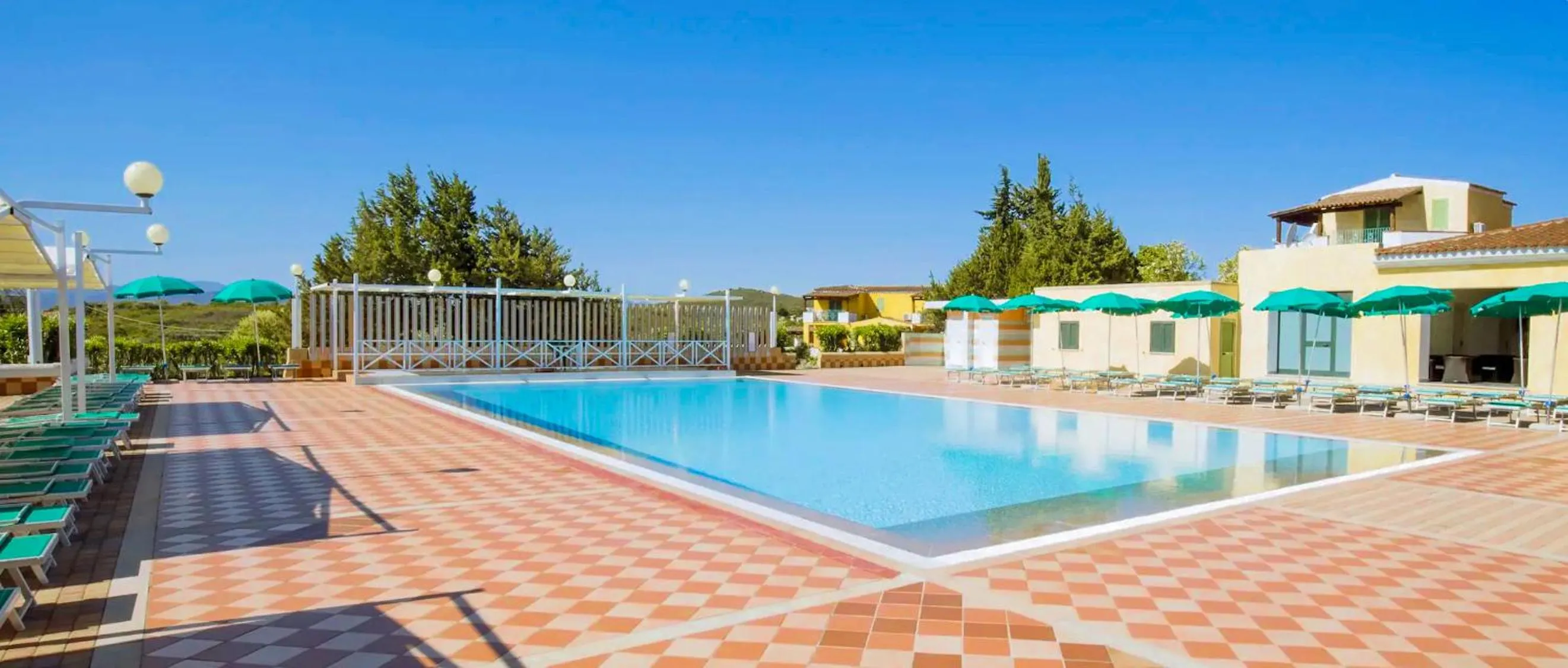 Swimming pool in Hotiday Golfo Aranci