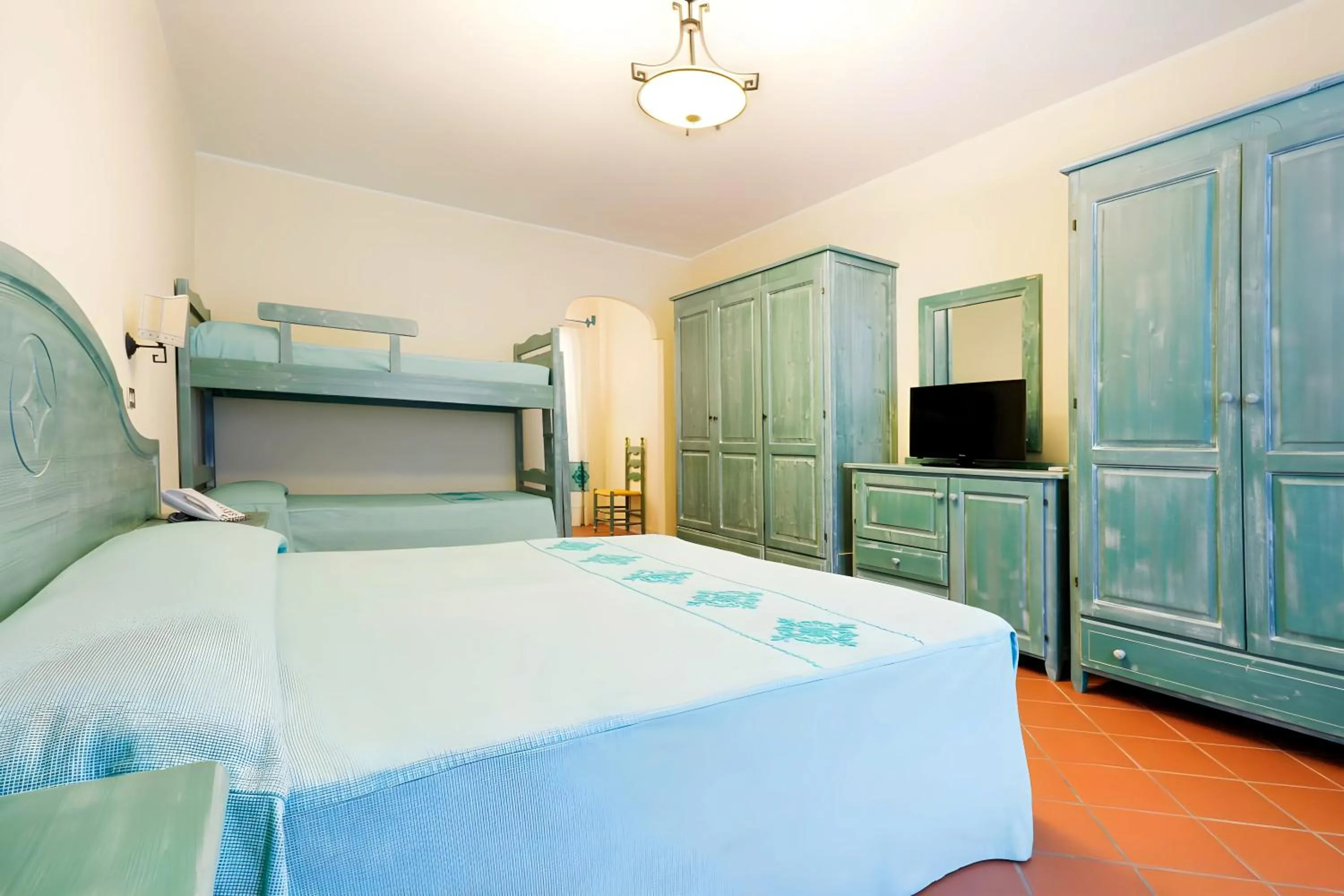 Bedroom, Bed in Hotiday Golfo Aranci