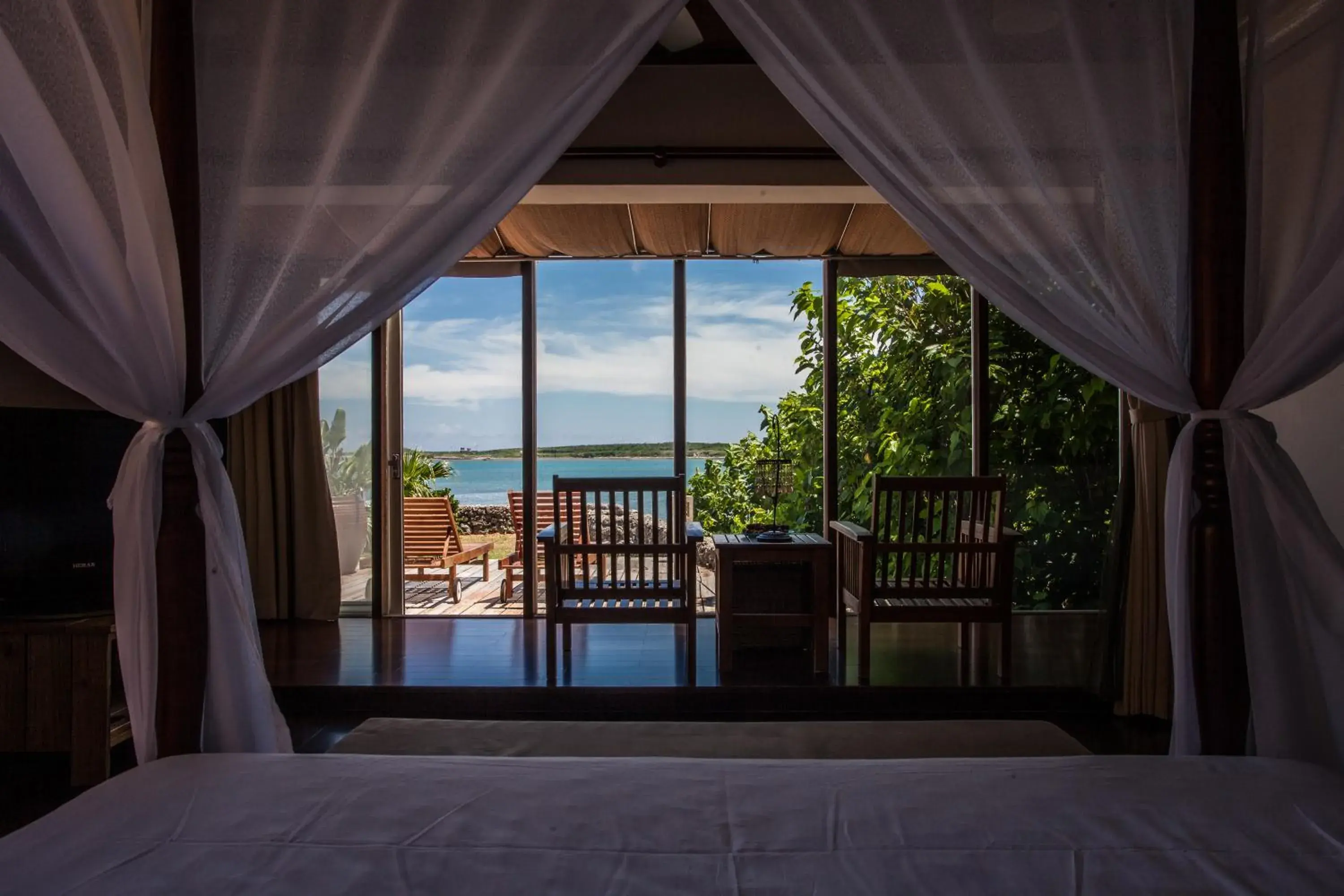 Patio, Bed in Summer Ya B&B Patio, Bed in Summer Ya B&B