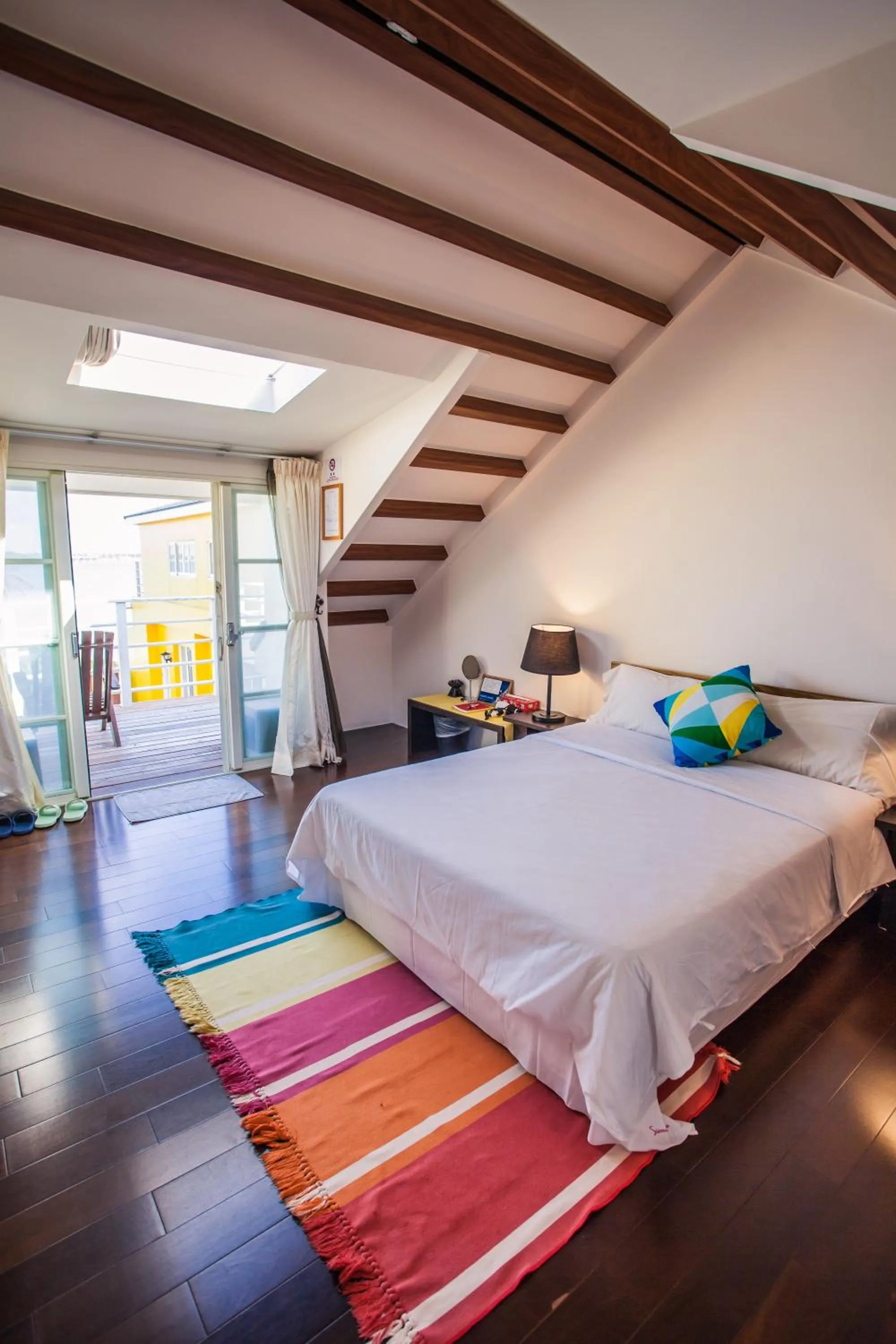 Bed in Summer Ya B&B