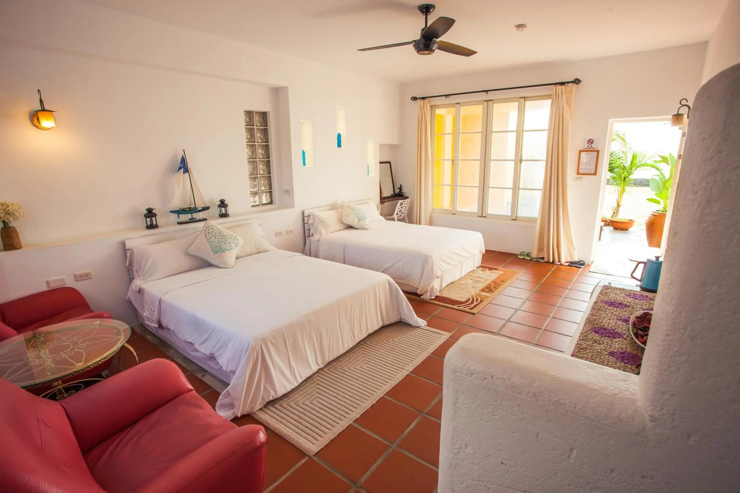 Bed in Summer Ya B&B