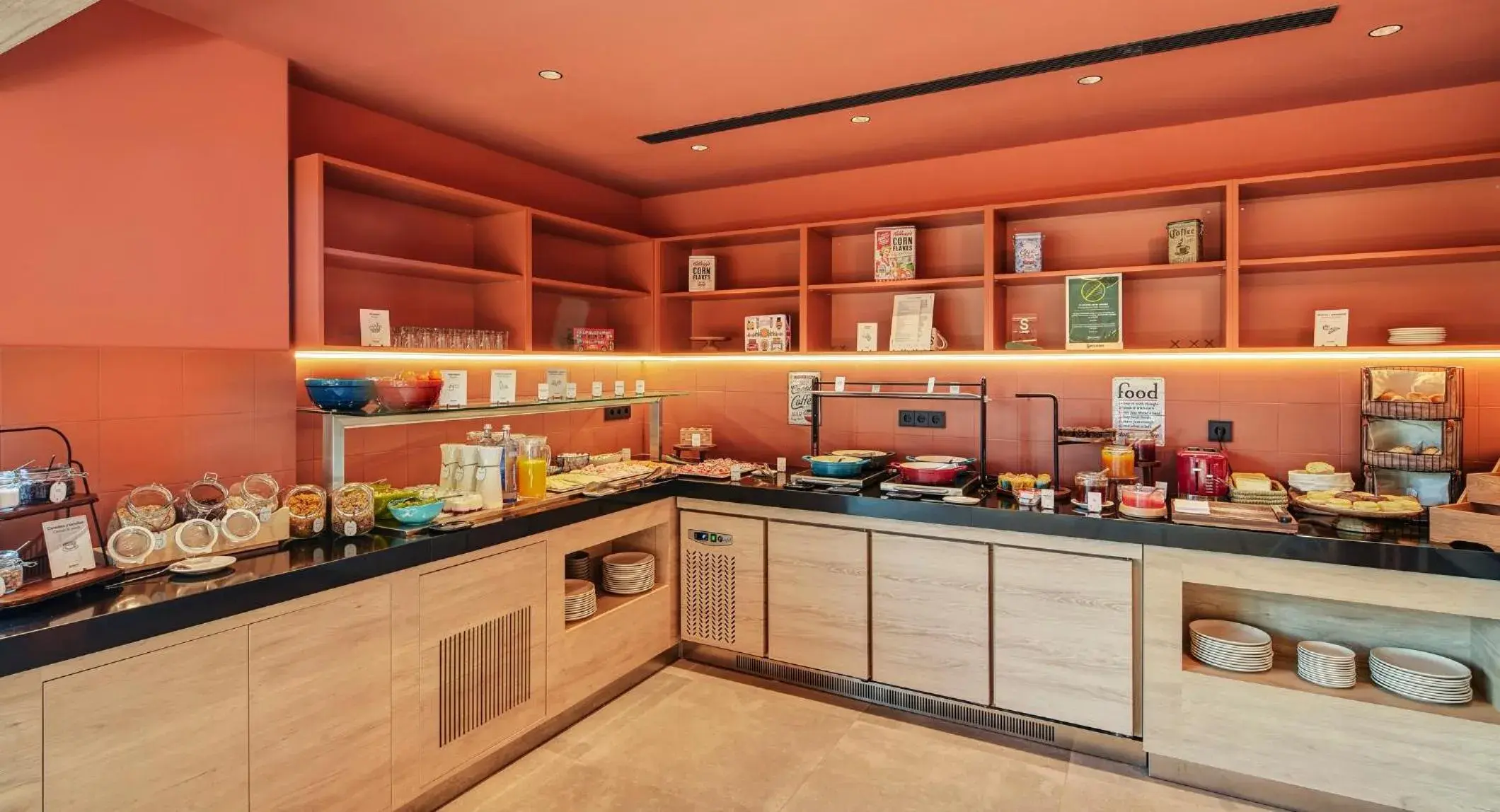 Buffet breakfast in Sercotel Barcelona El Prat Buffet breakfast in Sercotel Barcelona El Prat