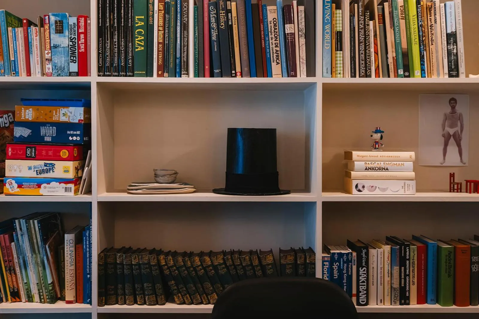 Library in Köpmans Boutique Hotel & Bistro