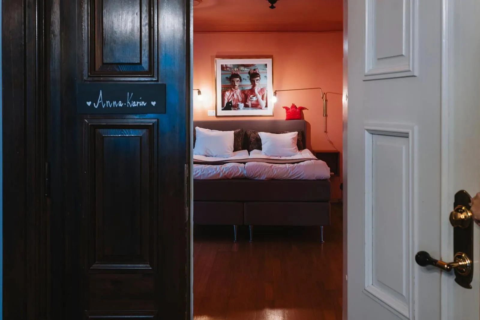 Photo of the whole room, Bed in Köpmans Boutique Hotel & Bistro